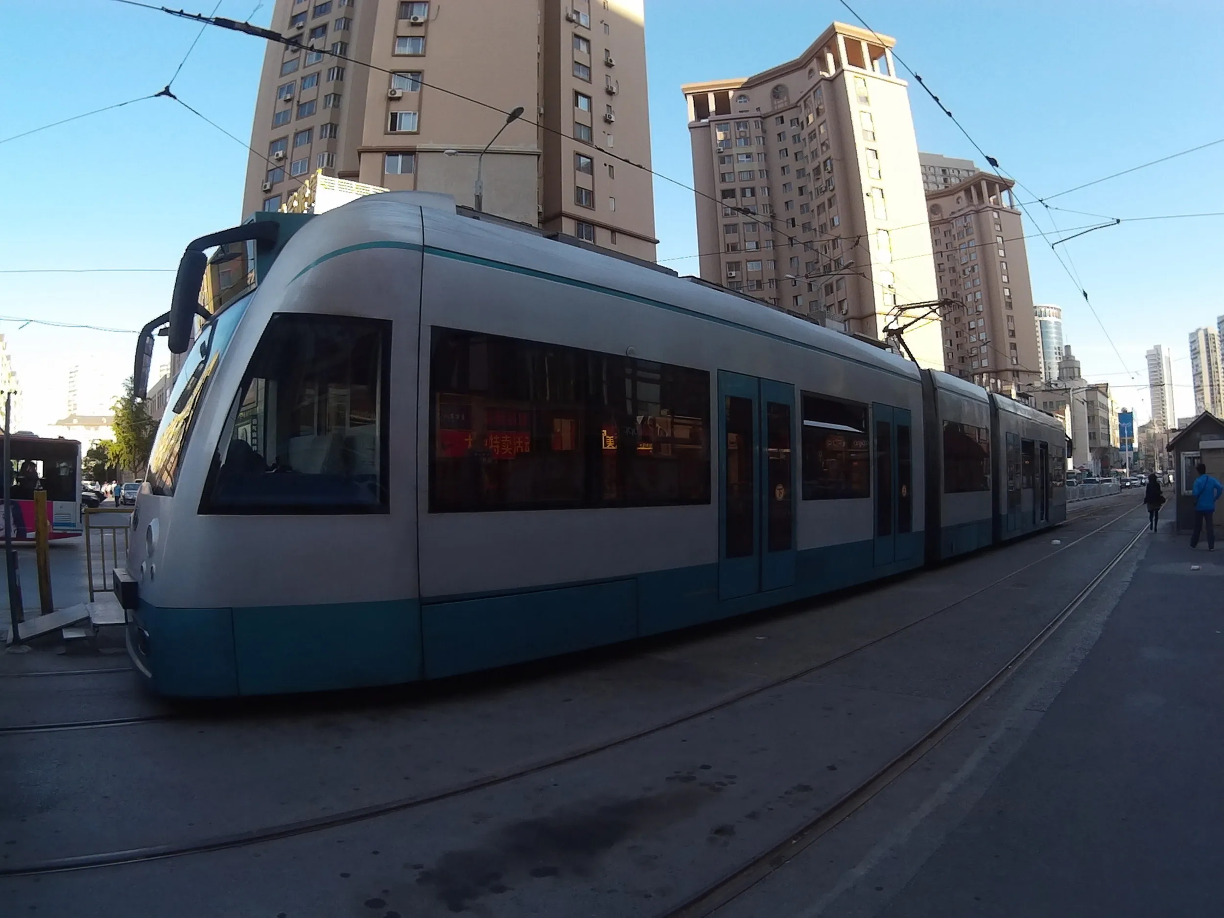 202路の路面電車