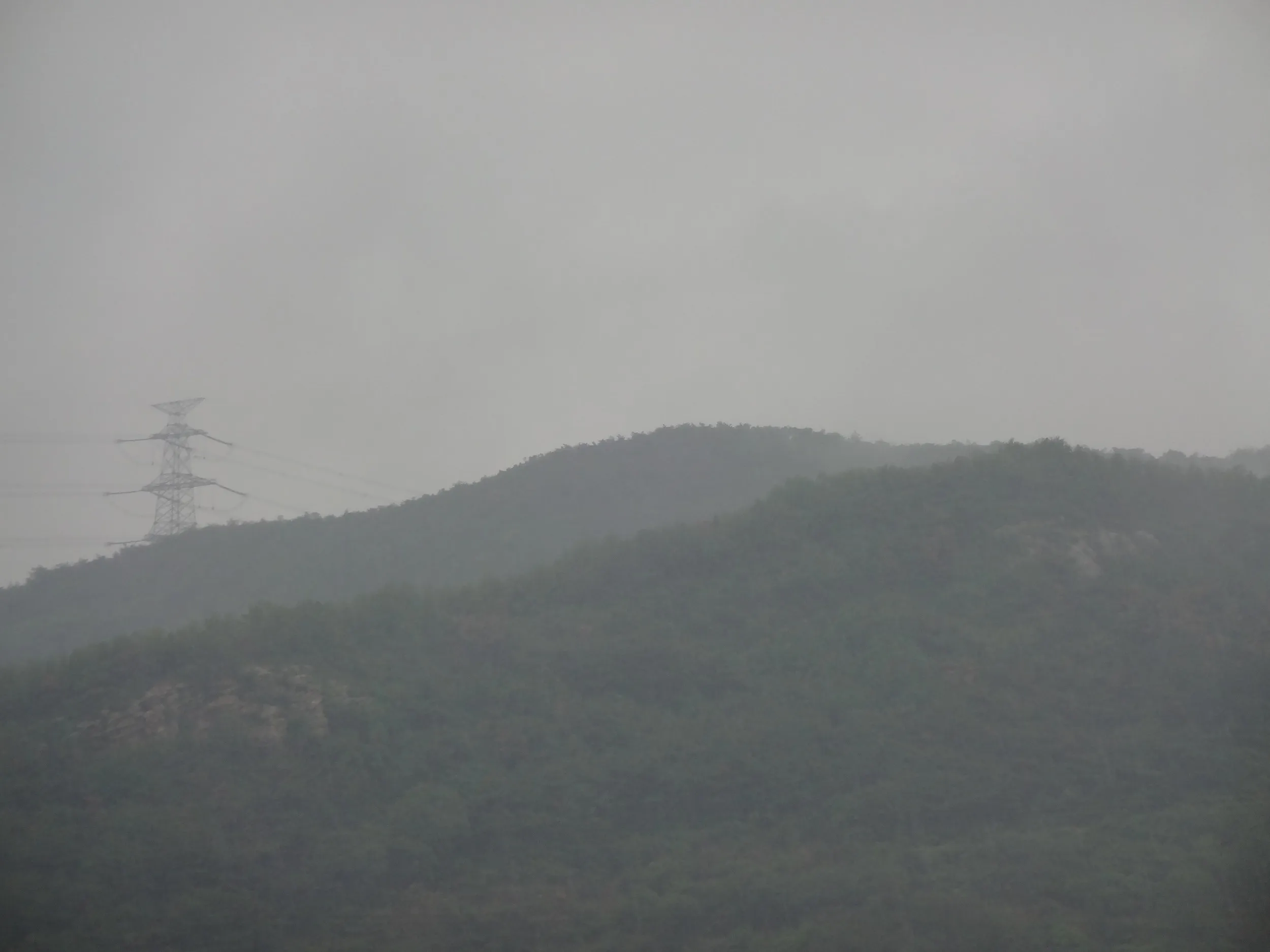 西山水庫の風景