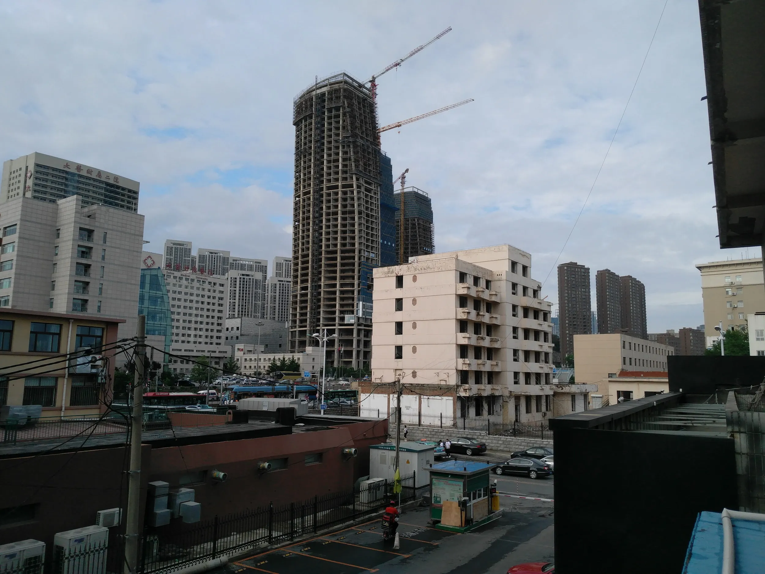 ユースホステルからの眺め