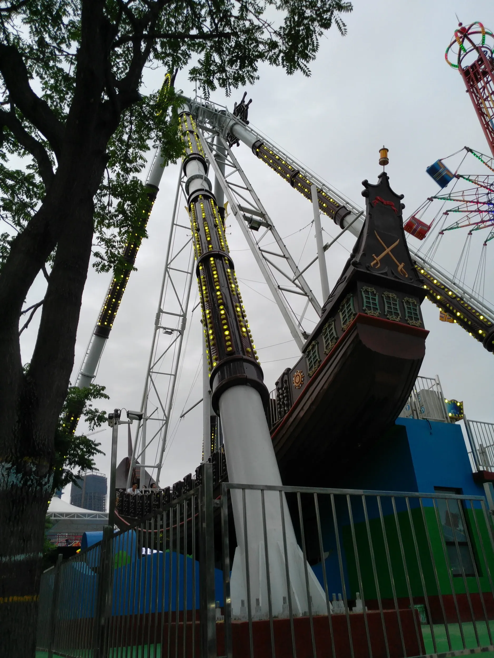 星海公園の遊園地