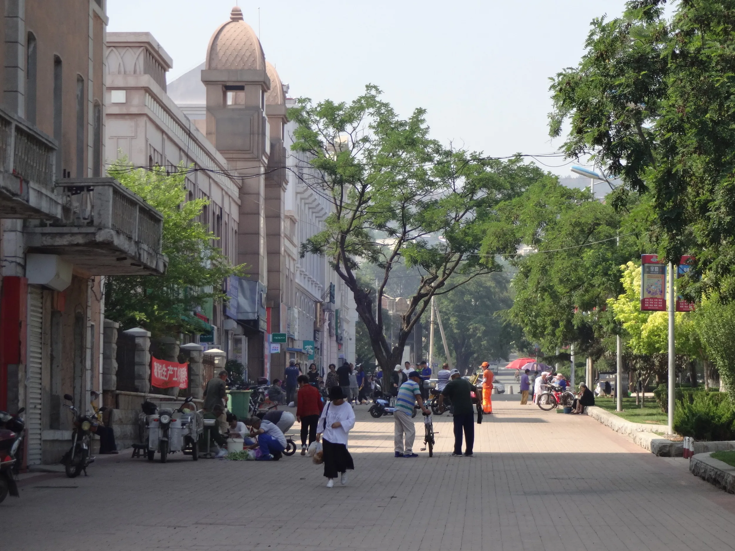 中央大街の風景