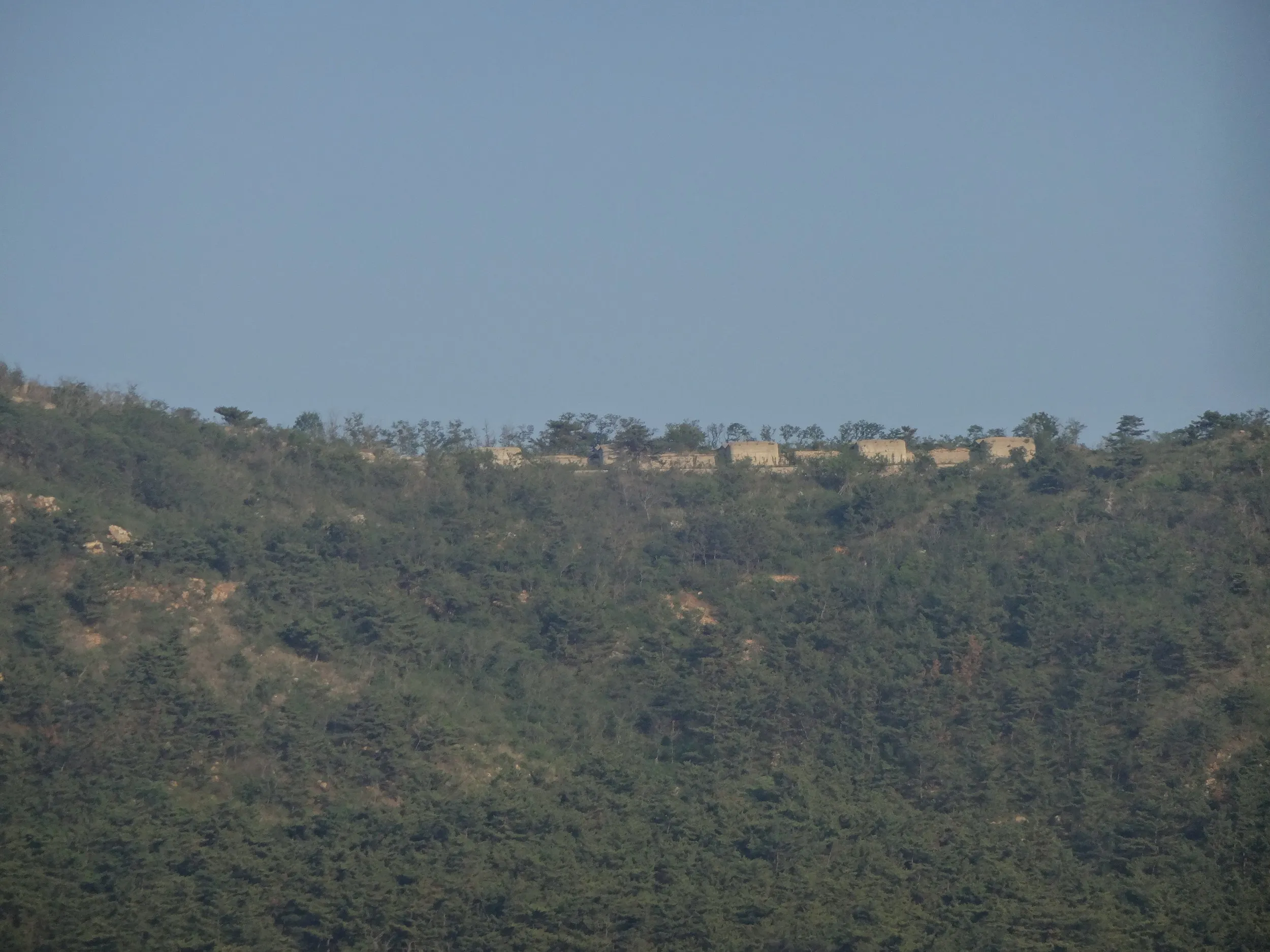 西鶏冠山付近の風景
