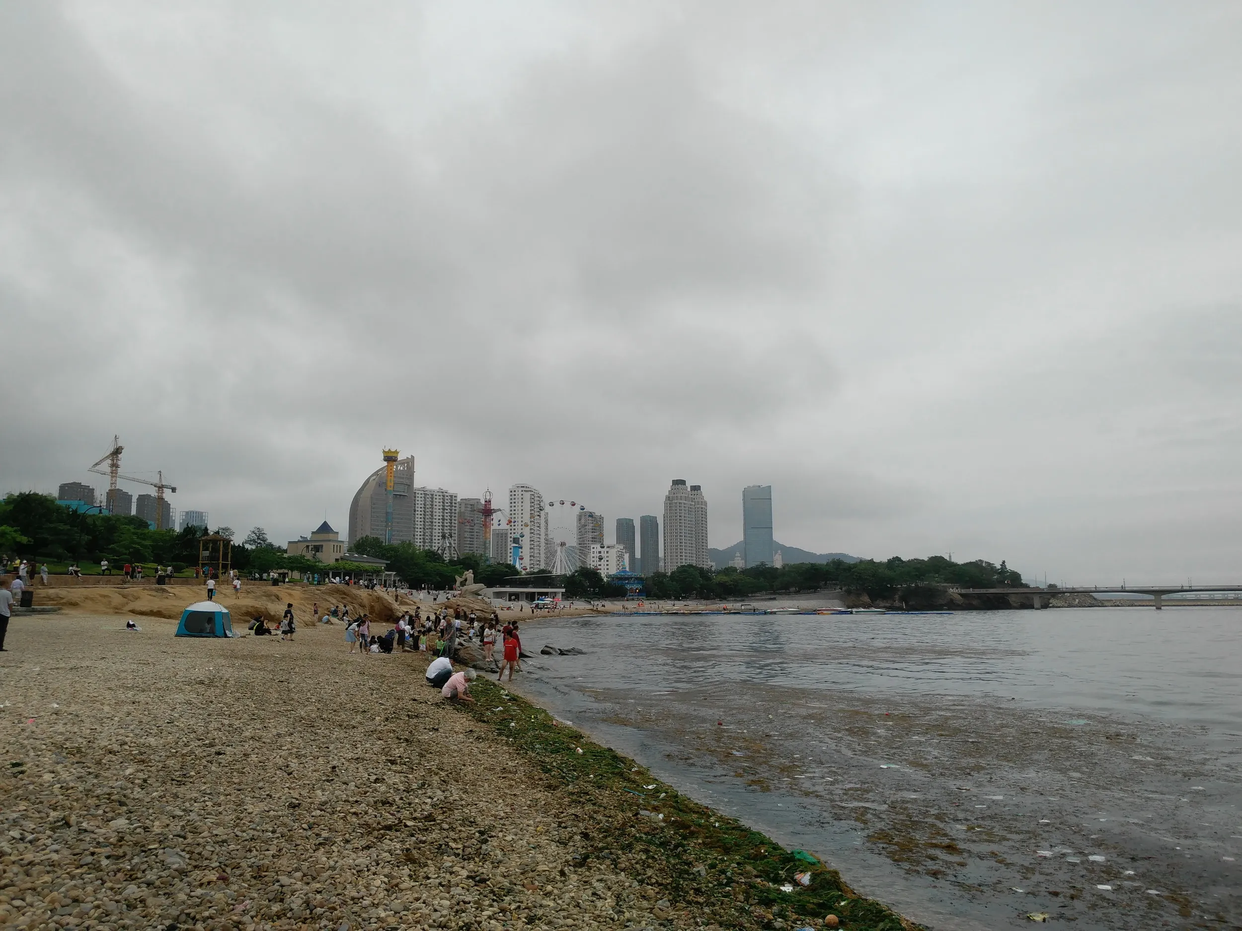 星海公園での写真