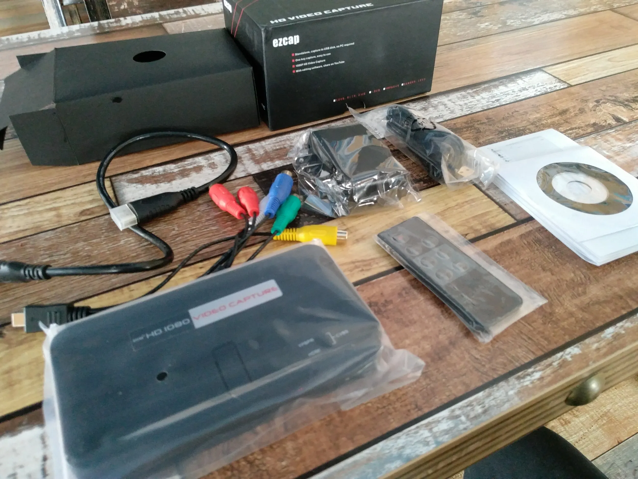 淘宝で購入したビデオキャプチャ