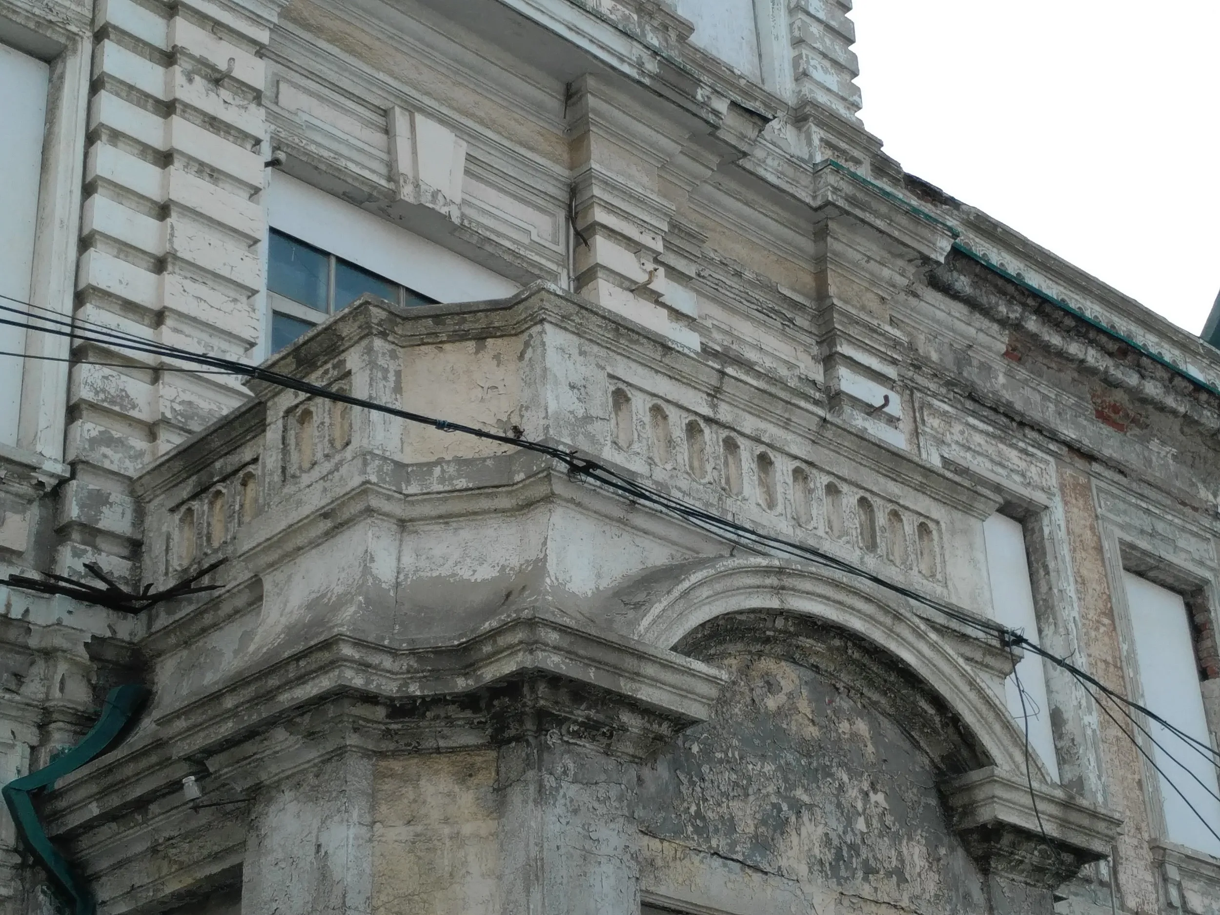 ダーリニー市庁舎のテラス