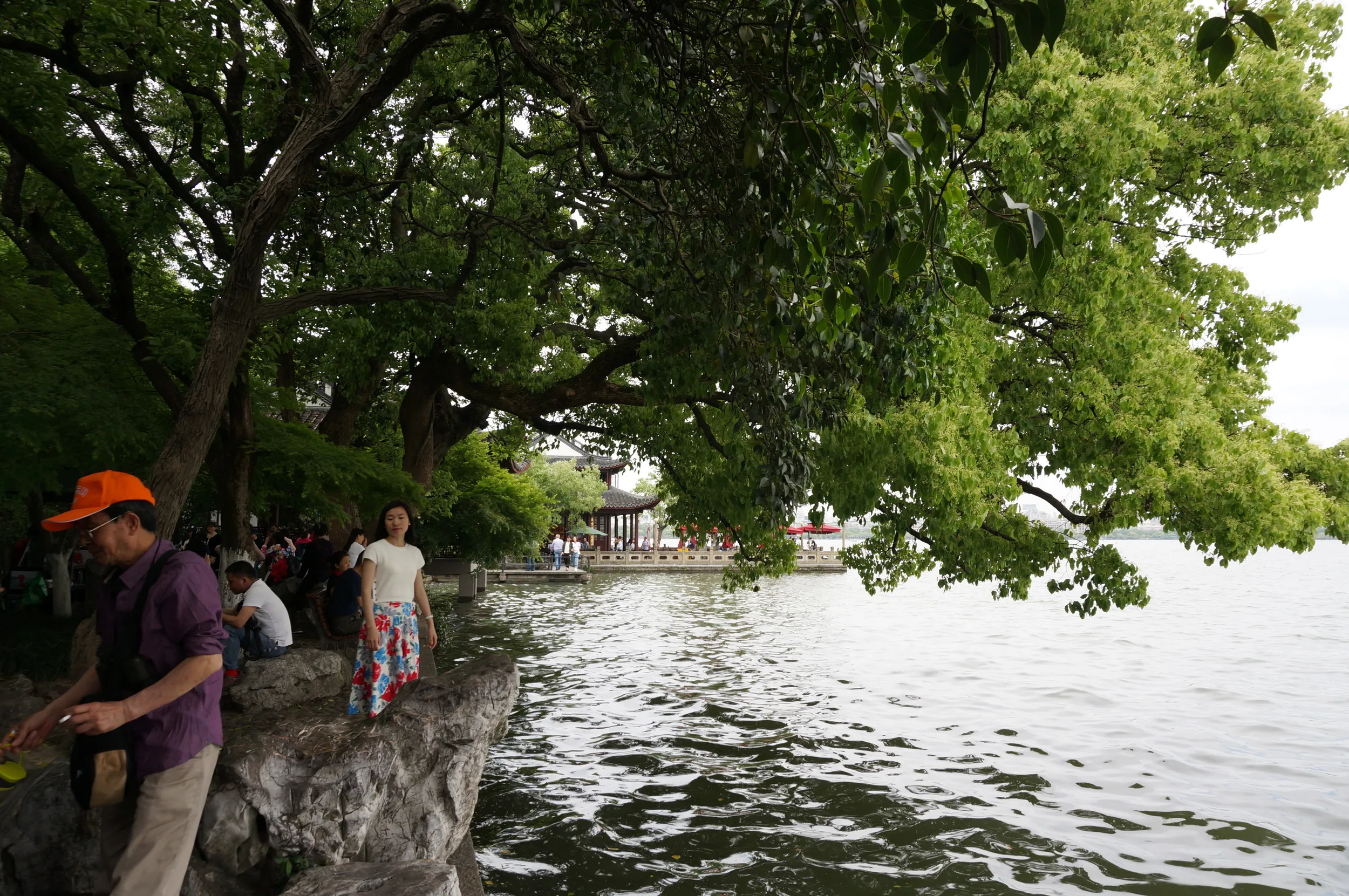 平湖秋月付近の風景
