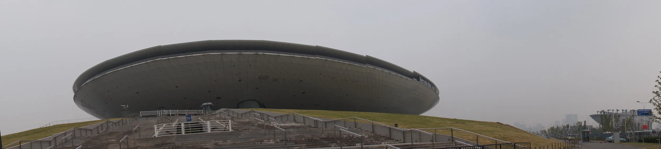 ベンツ文化センター パノラマ撮影