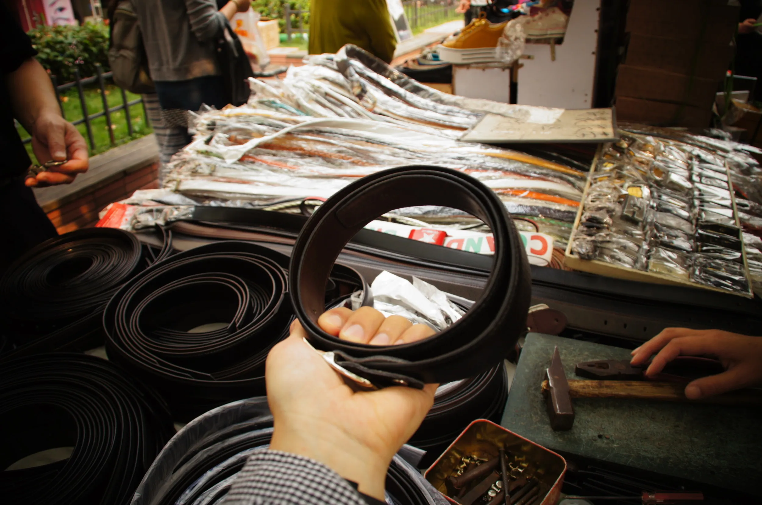 購入したベルト