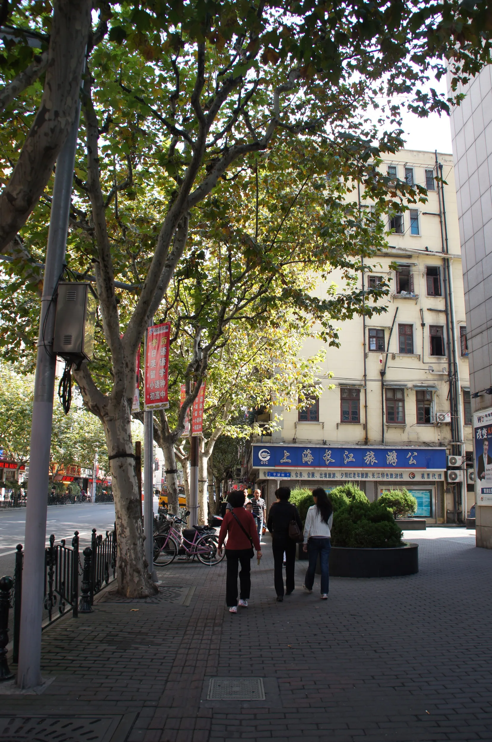 福州中路の風景