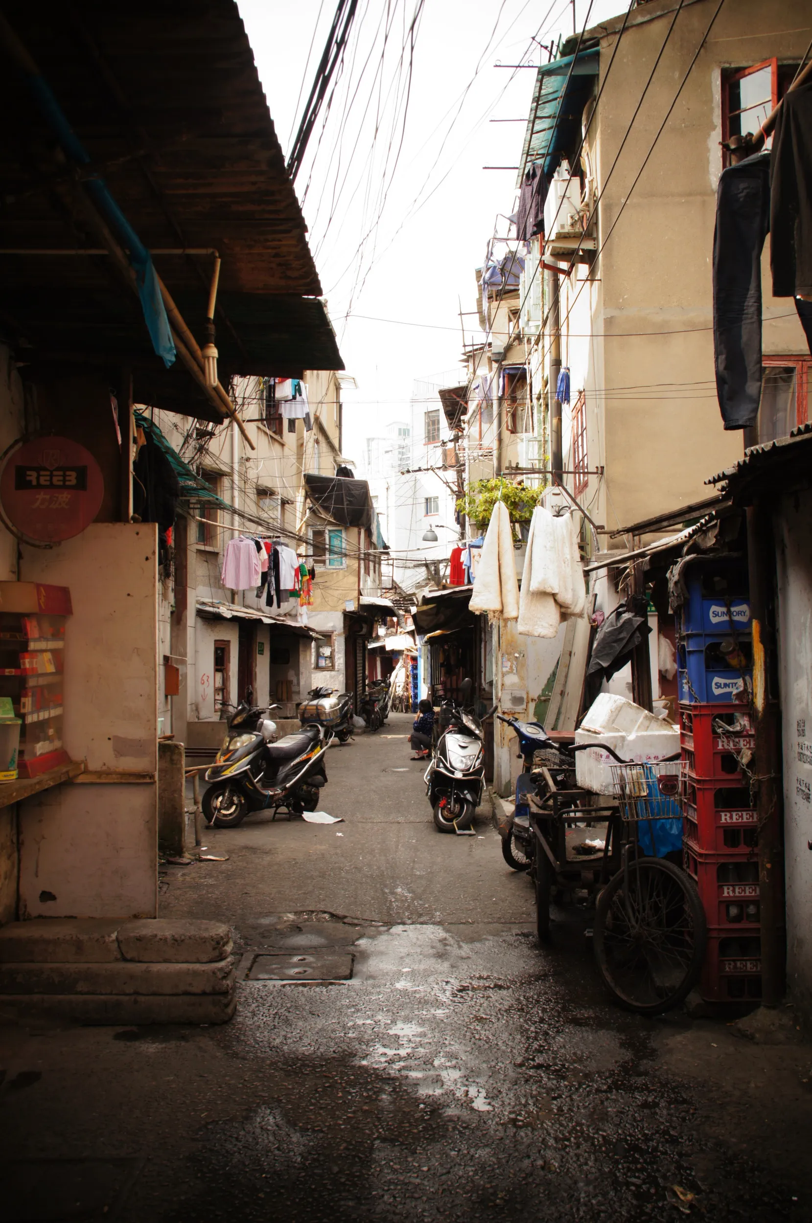 国慶路付近の弄堂 トイカメラモード