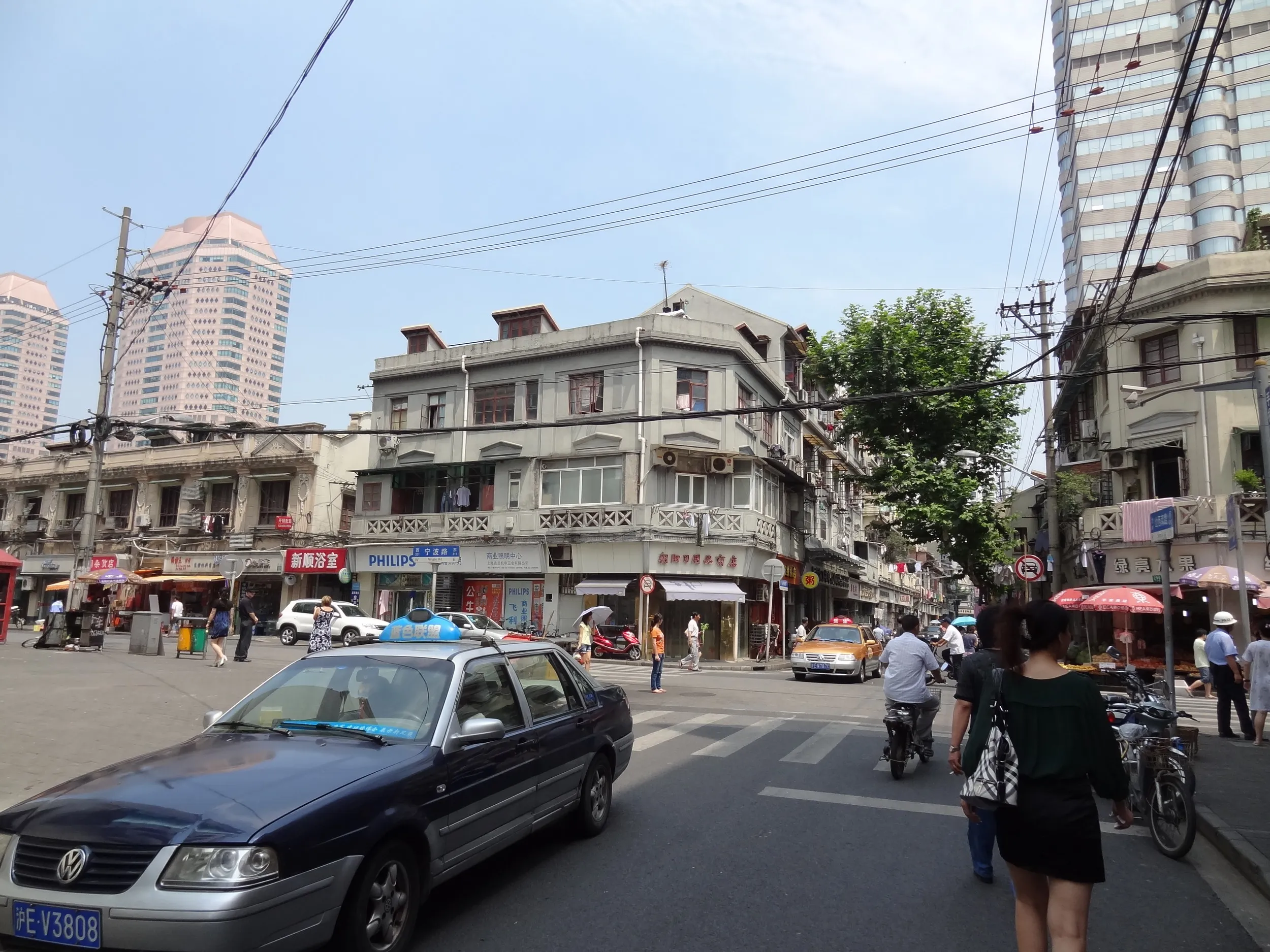 格林聯盟酒店付近の風景