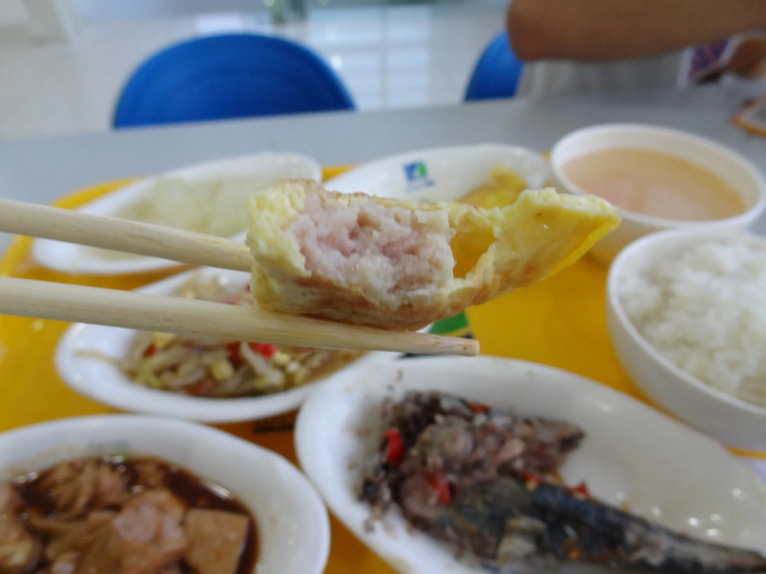 食堂の食事アップ