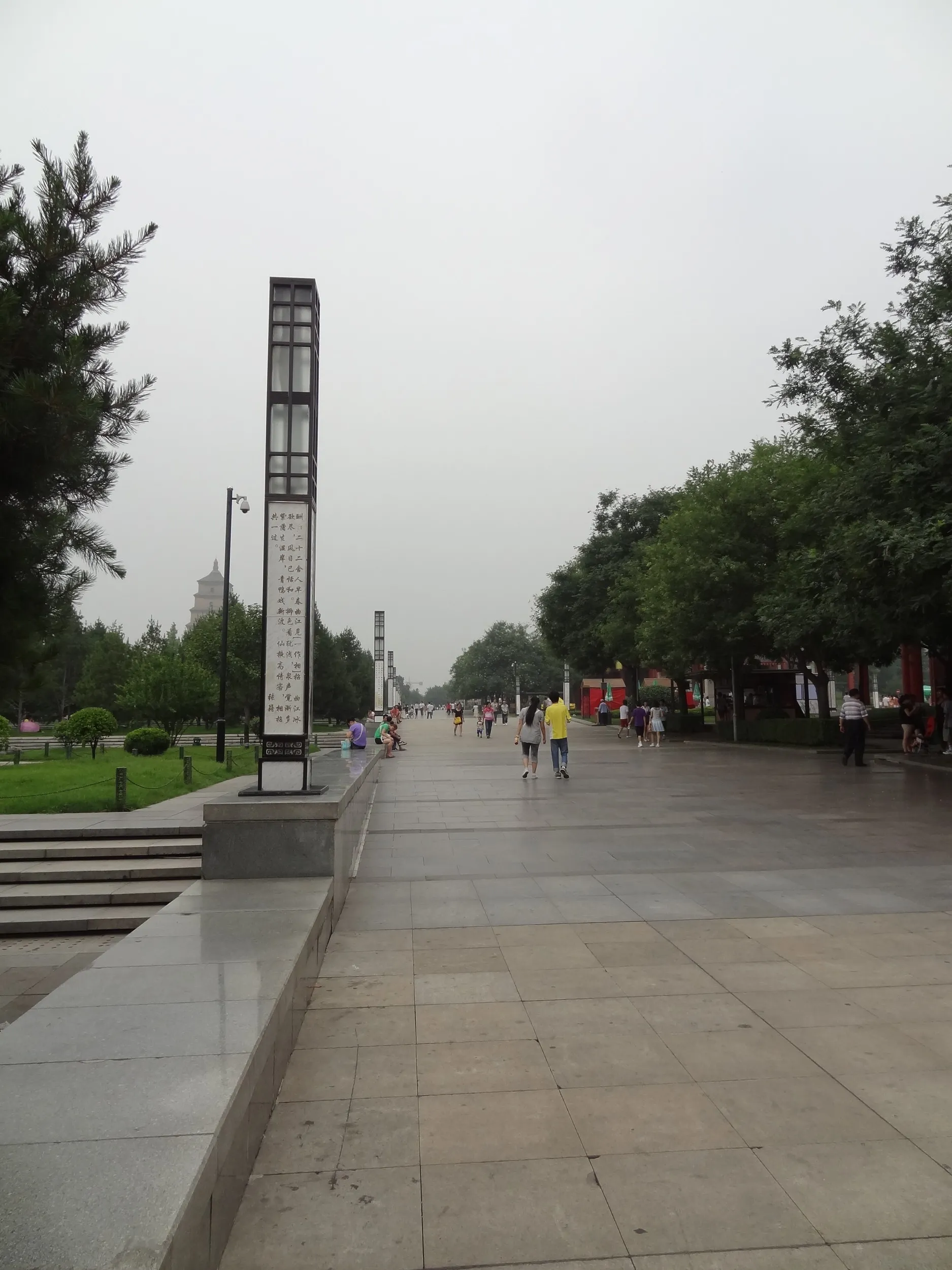 大慈恩寺前の風景