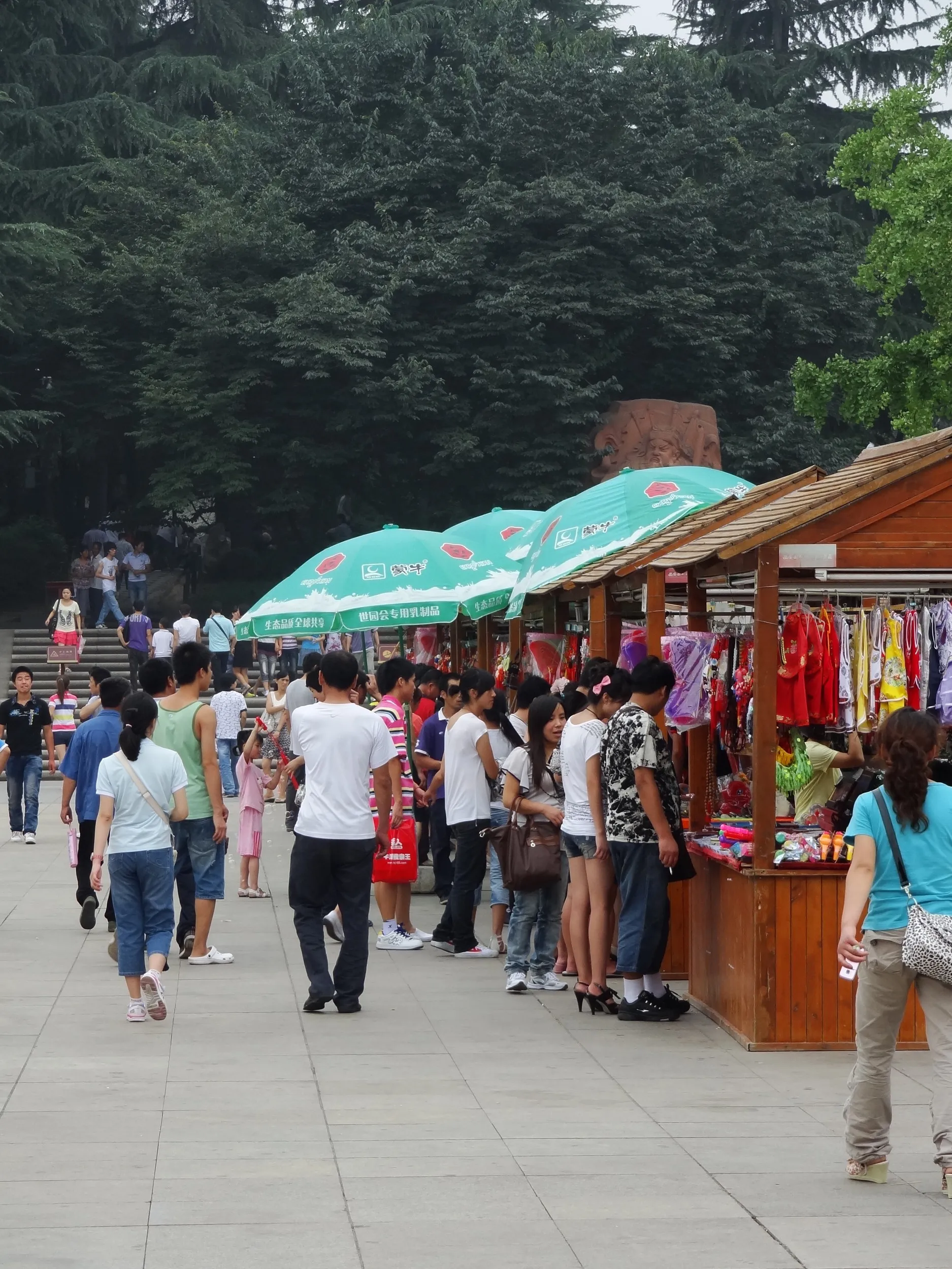 欧米系の観光客