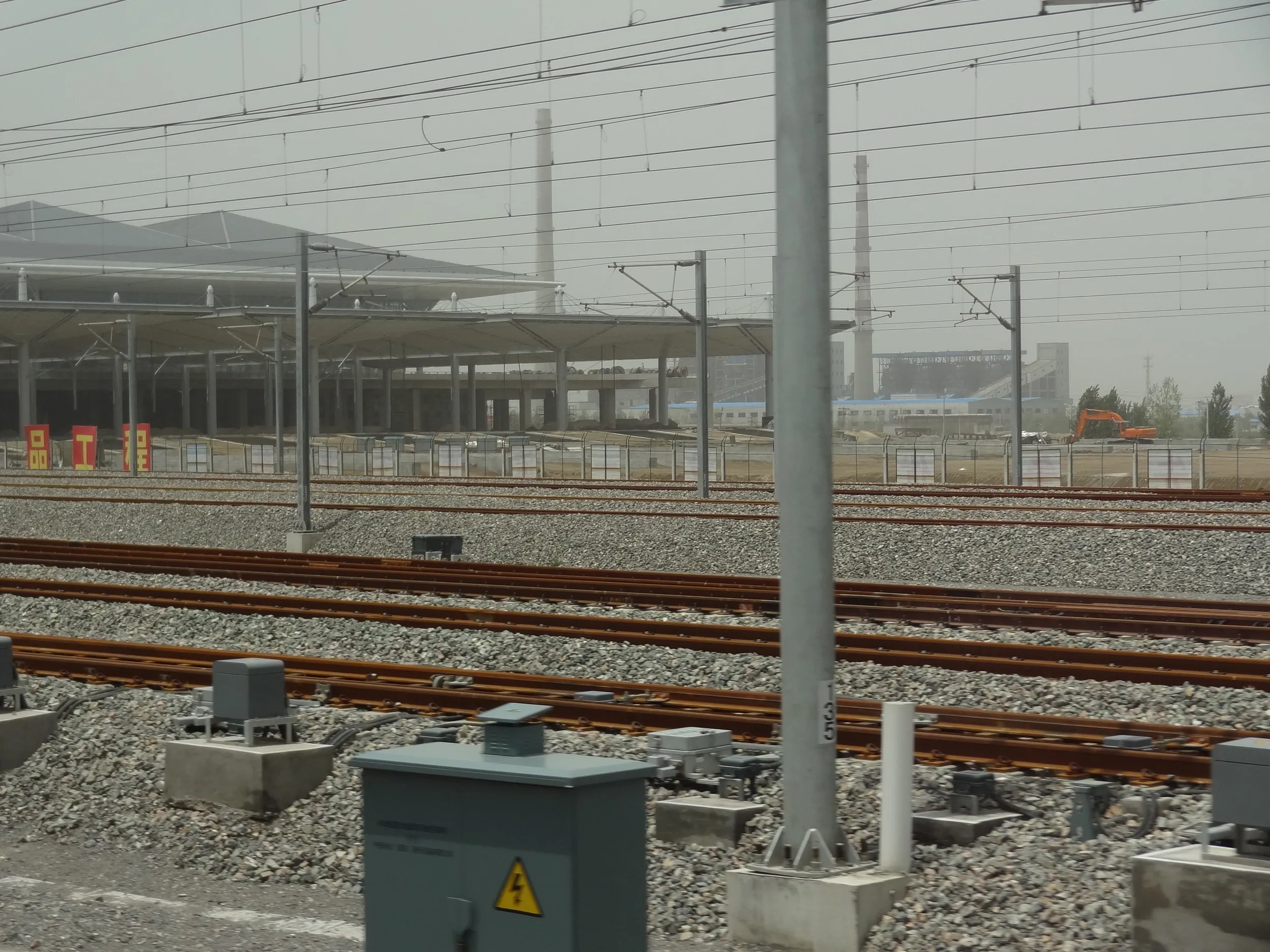 動車組の車窓からの風景
