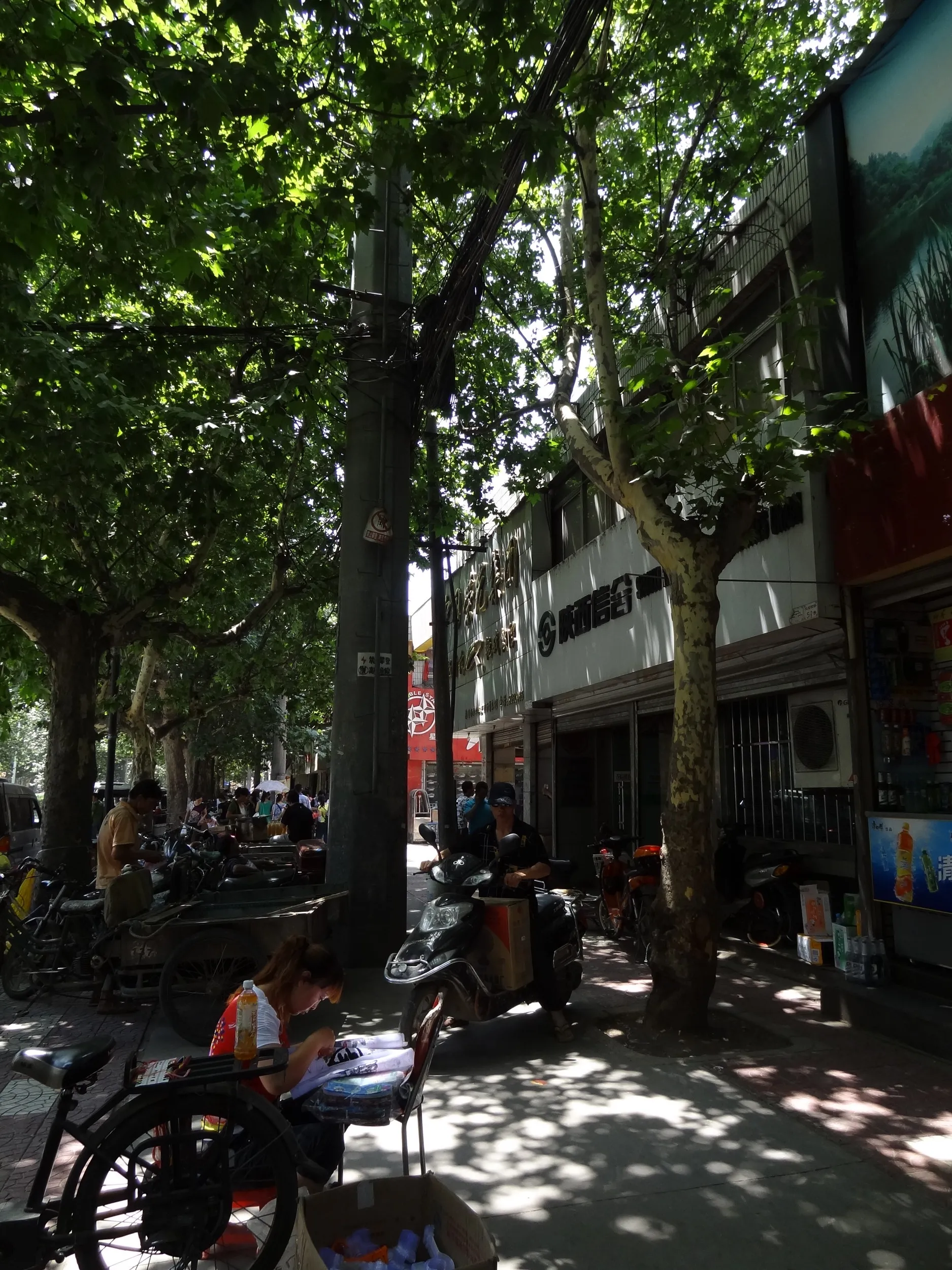 胡家庙の付近の風景