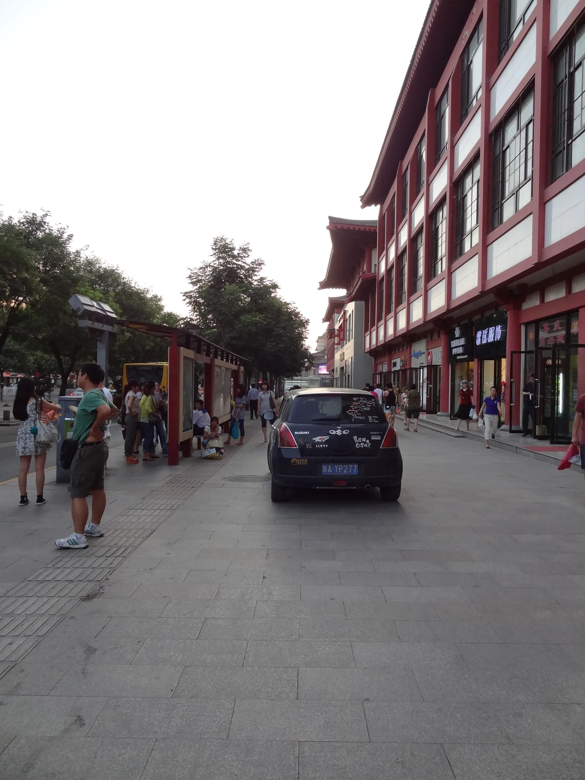 鐘楼付近の風景