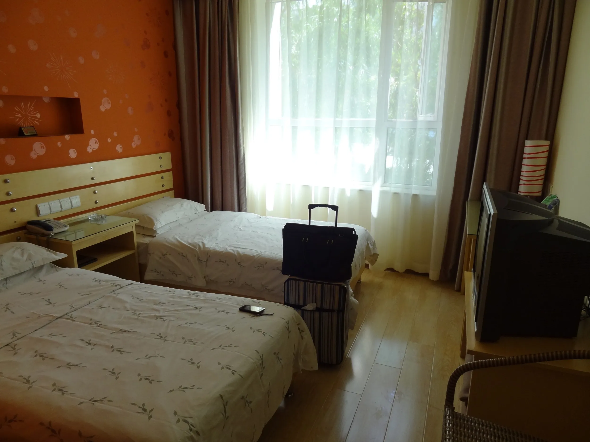 ビジネスホテル 郡星の室内