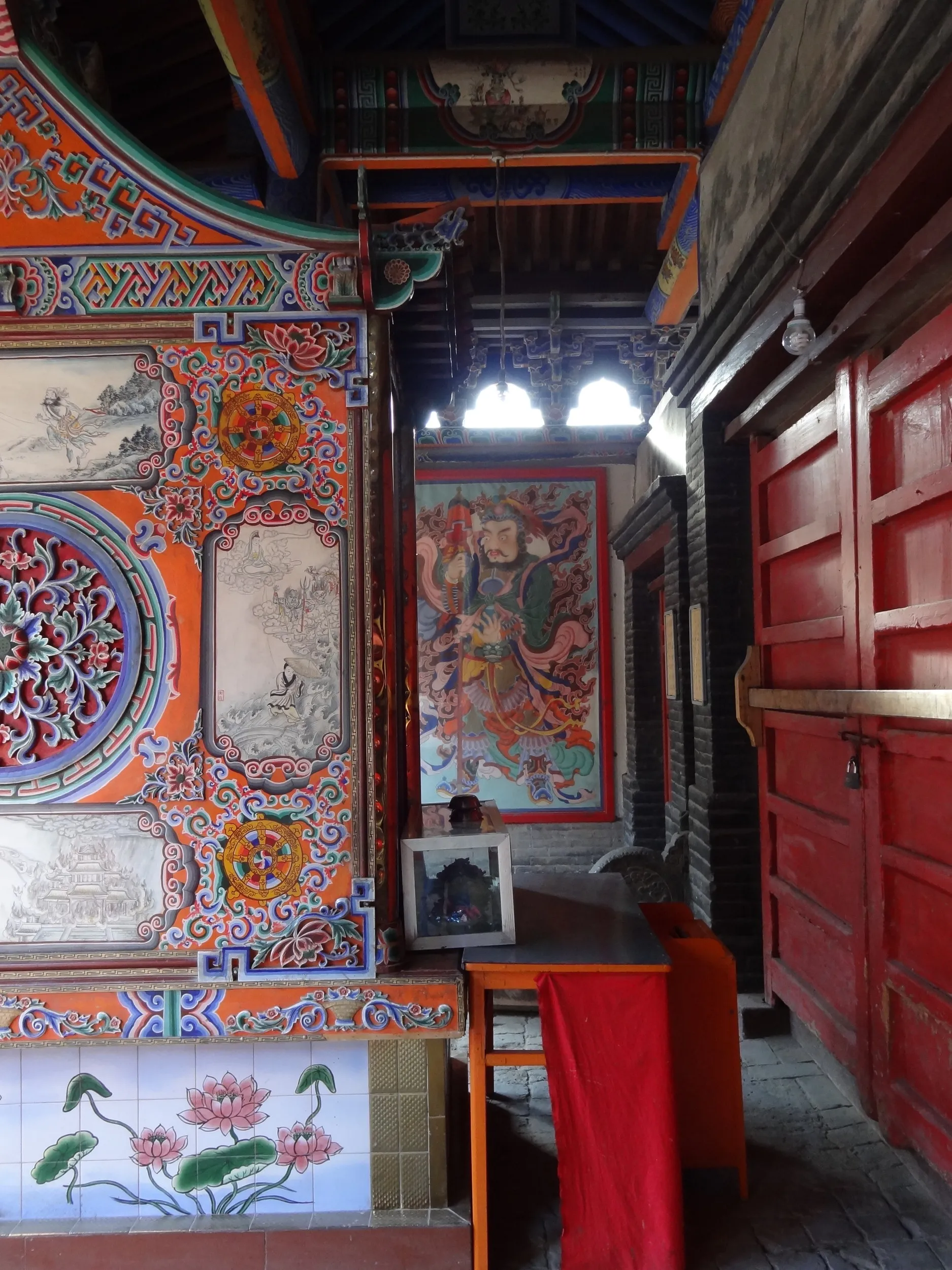 居住区に描かれた絵