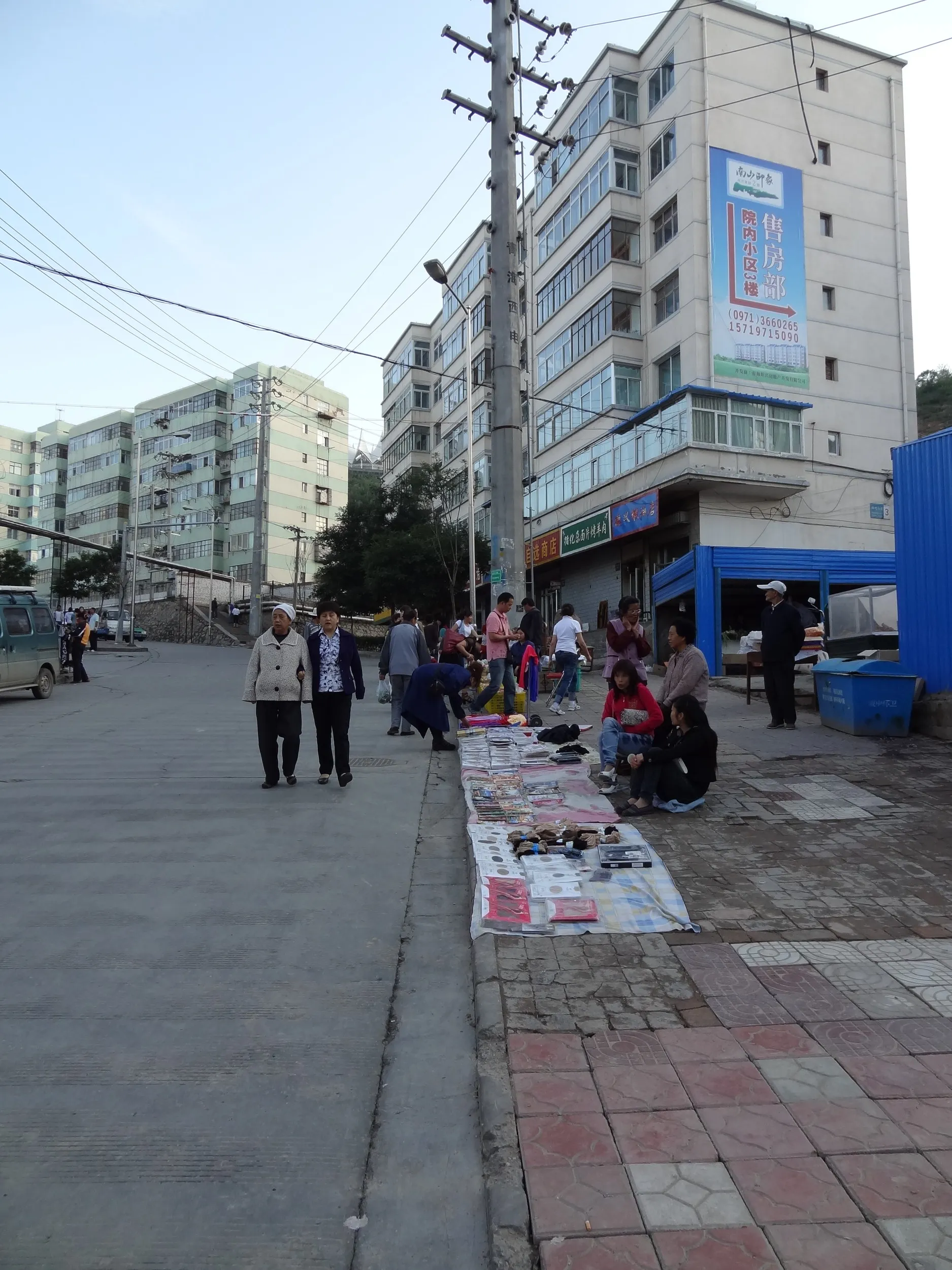 昆仑东路の脇道