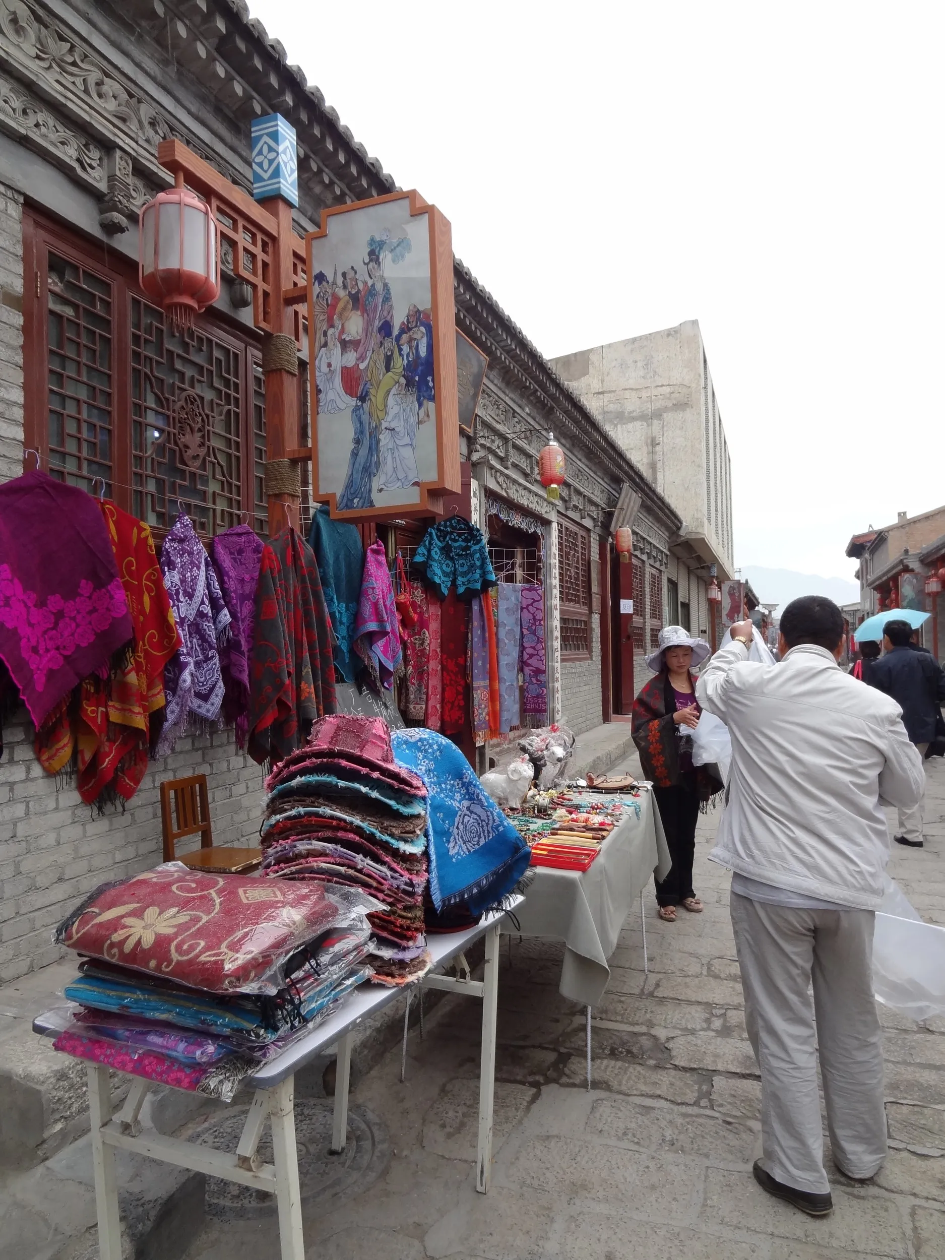 お土産屋の露店
