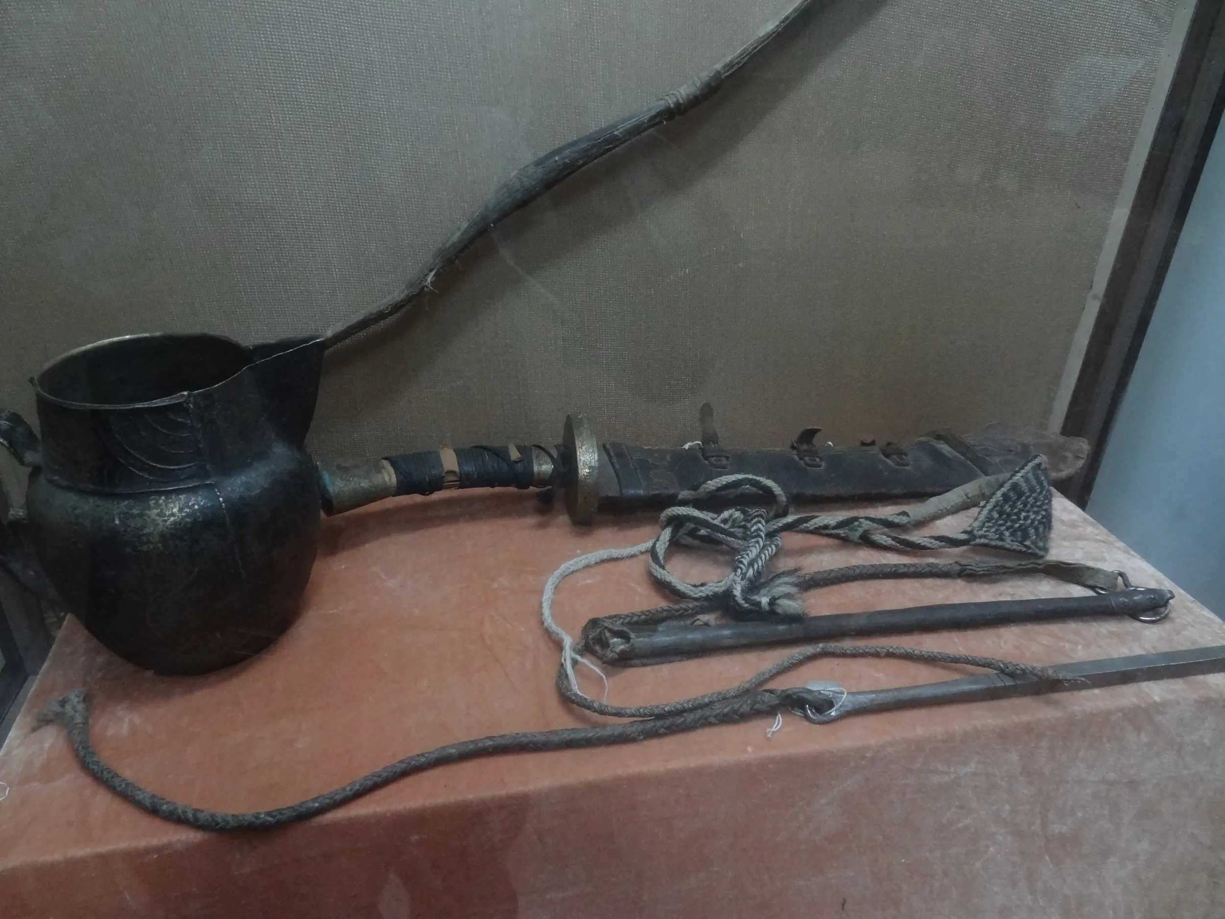 説明書きのない展示品