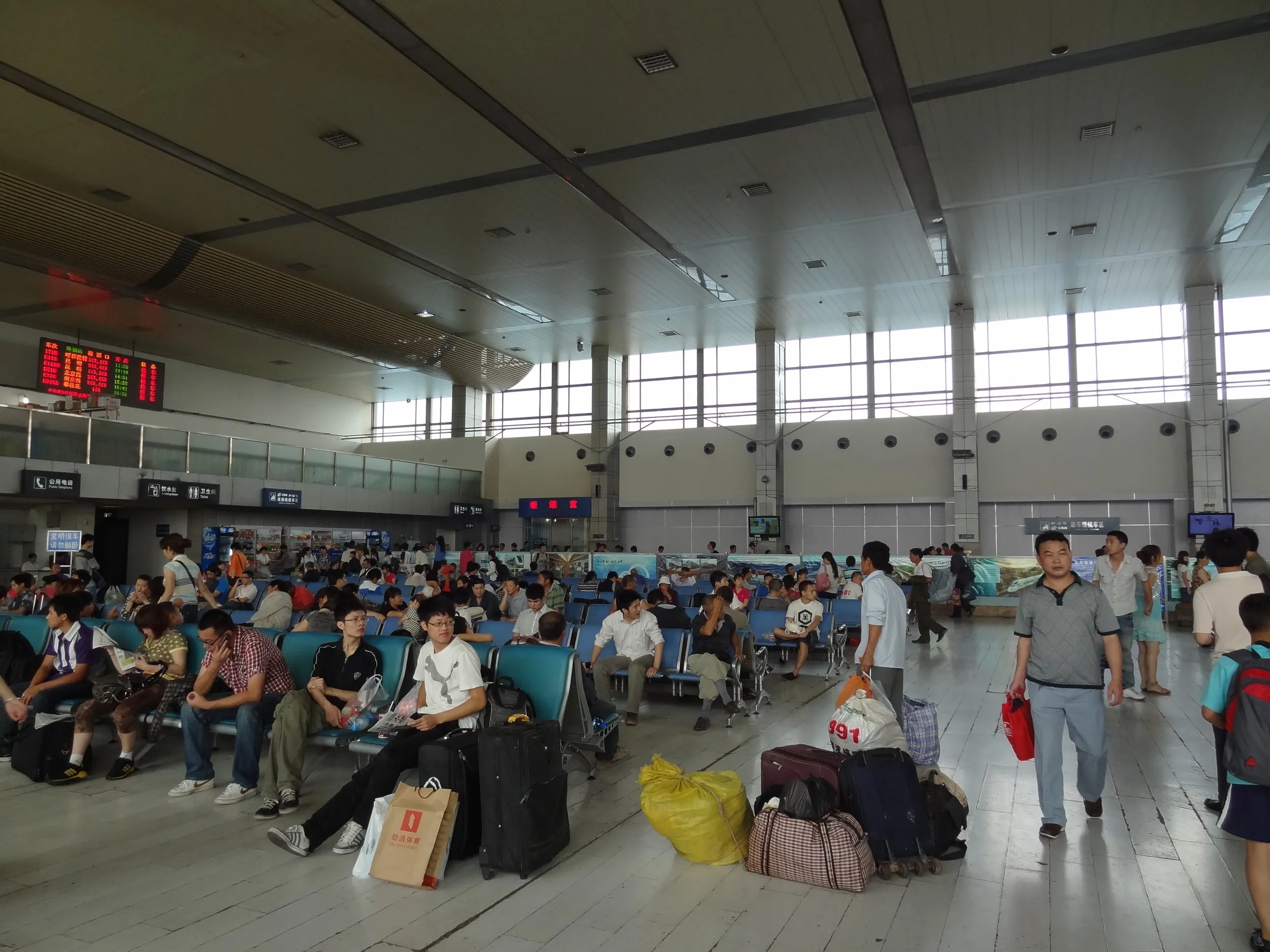 動車組の待合室