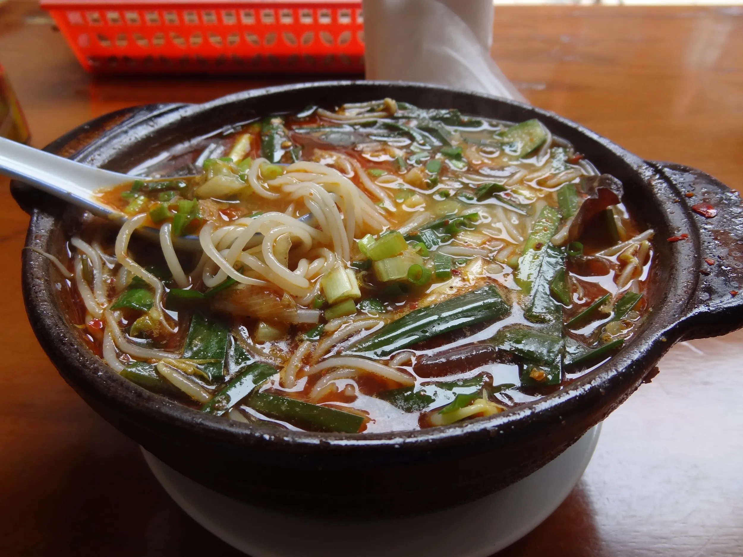 注文した砂鍋料理