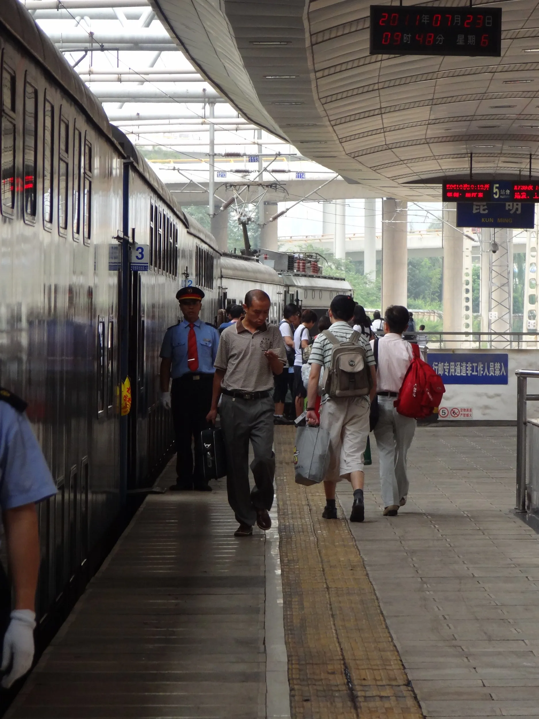 二階建ての列車