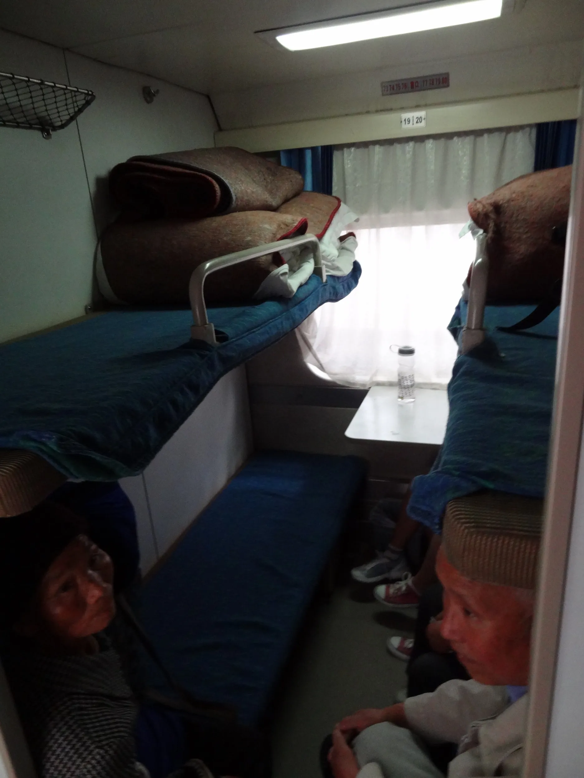 軟座(一等座席)の座席