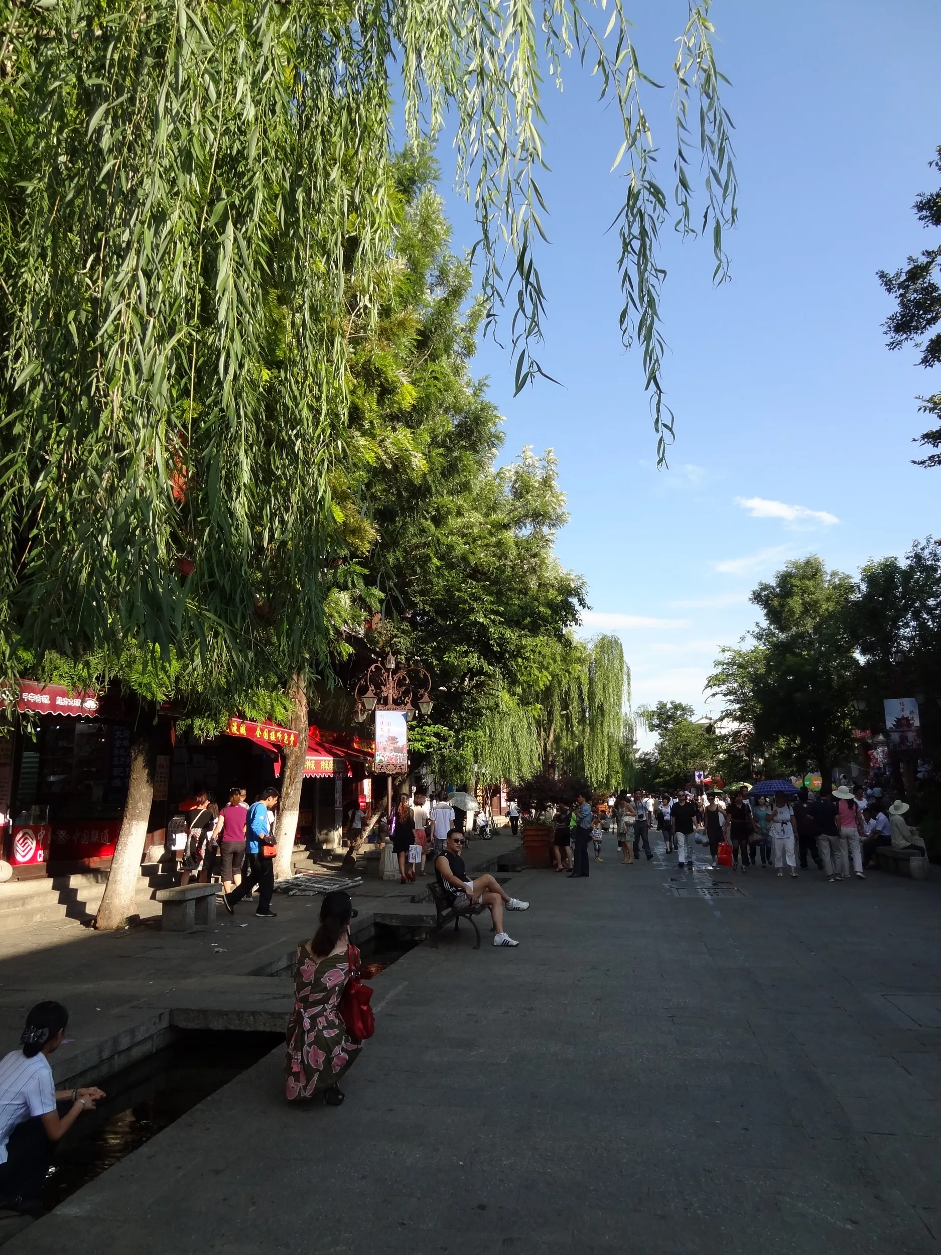 大理古城の街並み