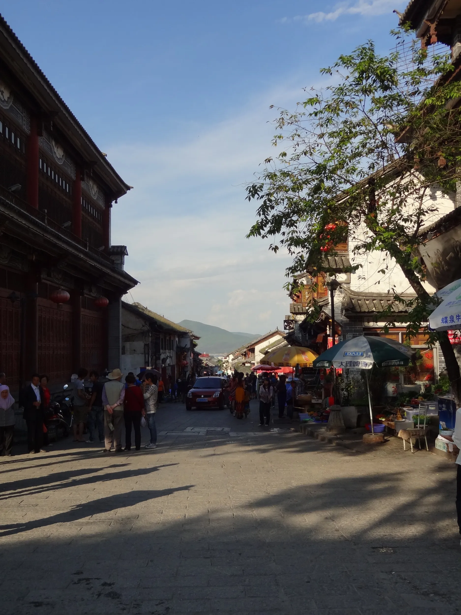 大理古城の街並み