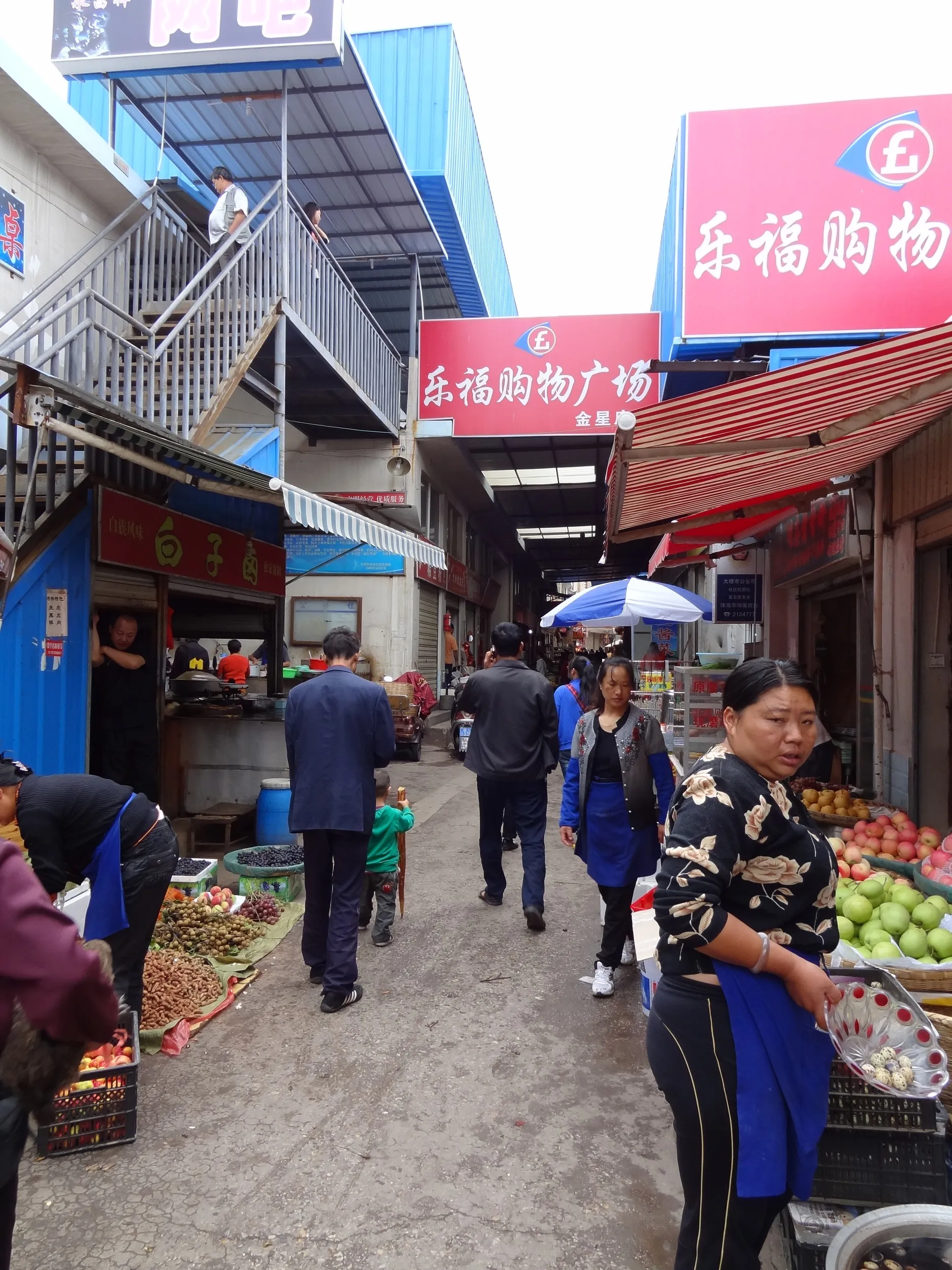 下関地区の商店街