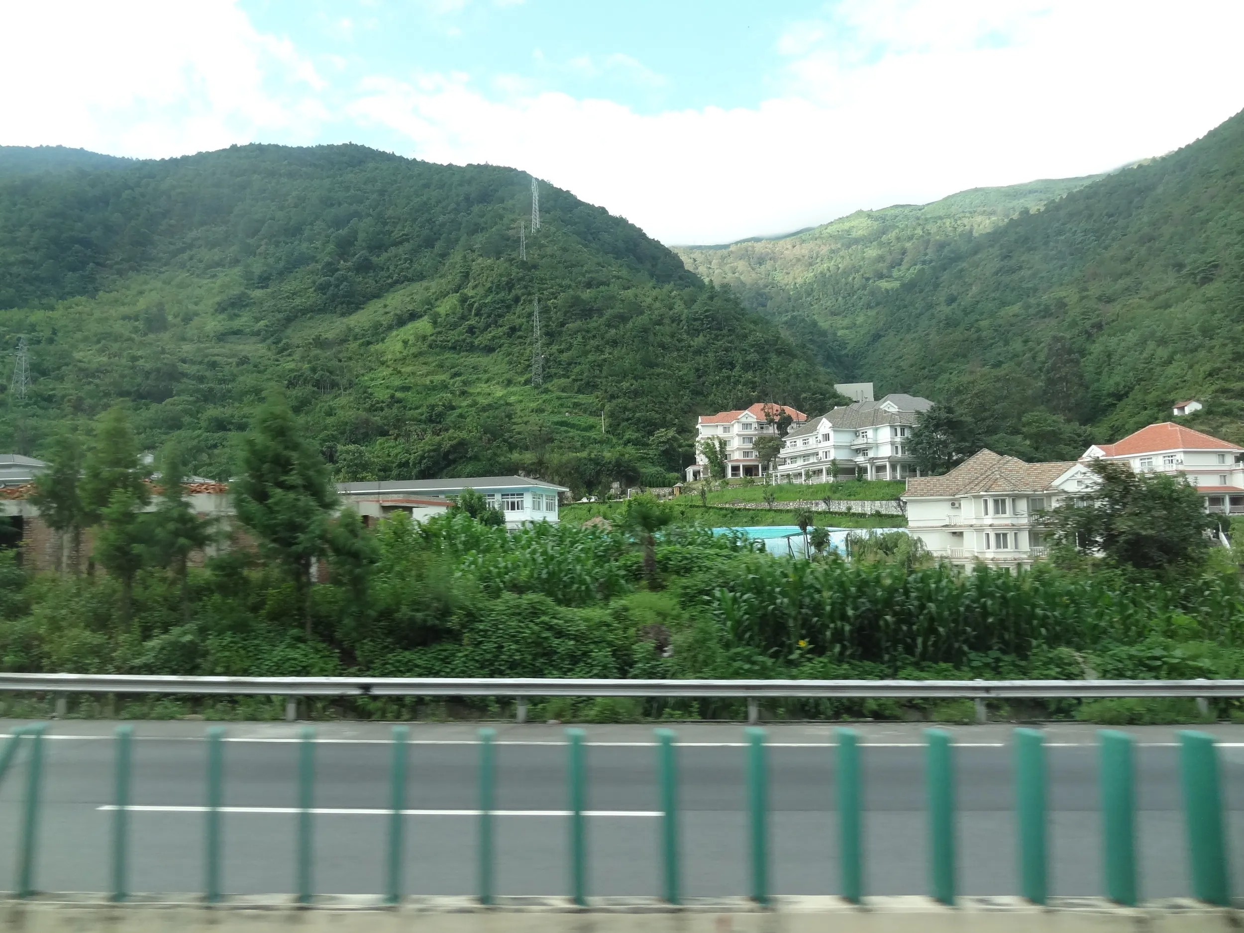 大理郊外の景色