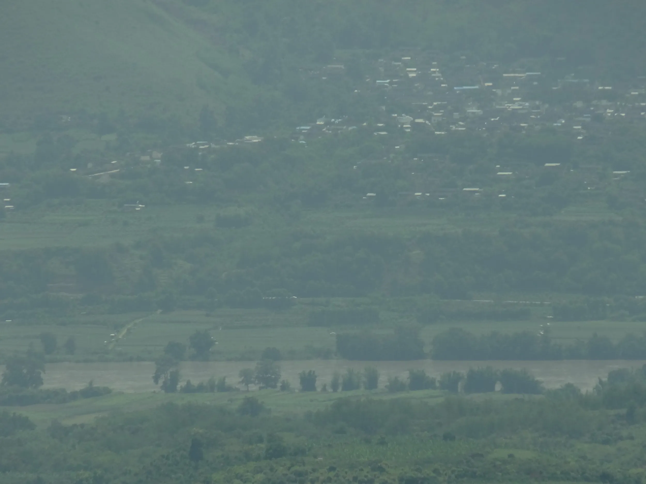 保山市郊外の風景