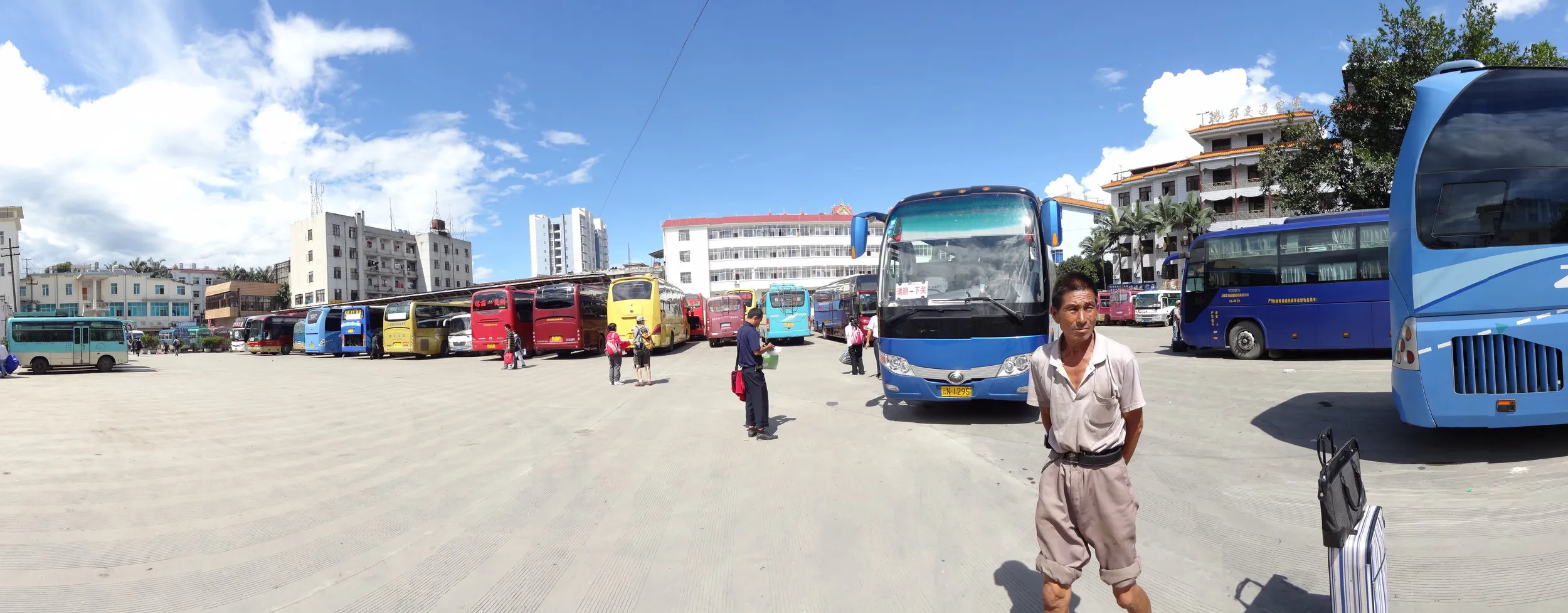 瑞麗客運站 パノラマ撮影