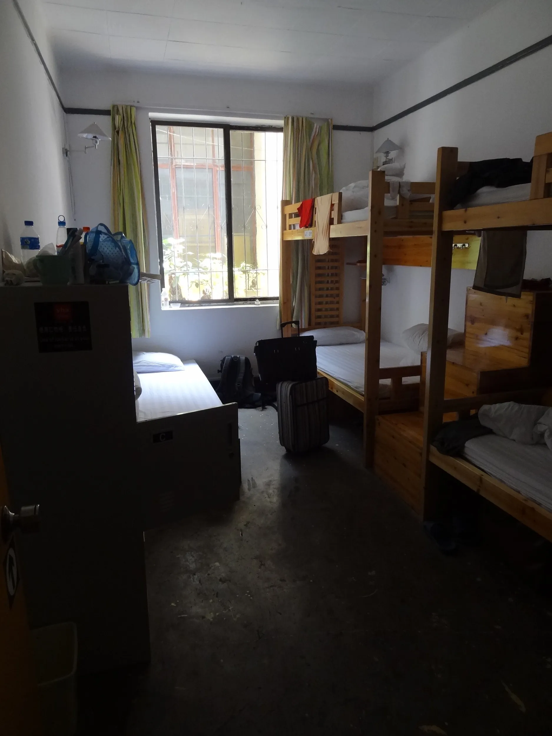 茶花国際青年旅舎(ユースホステル)のドミトリー