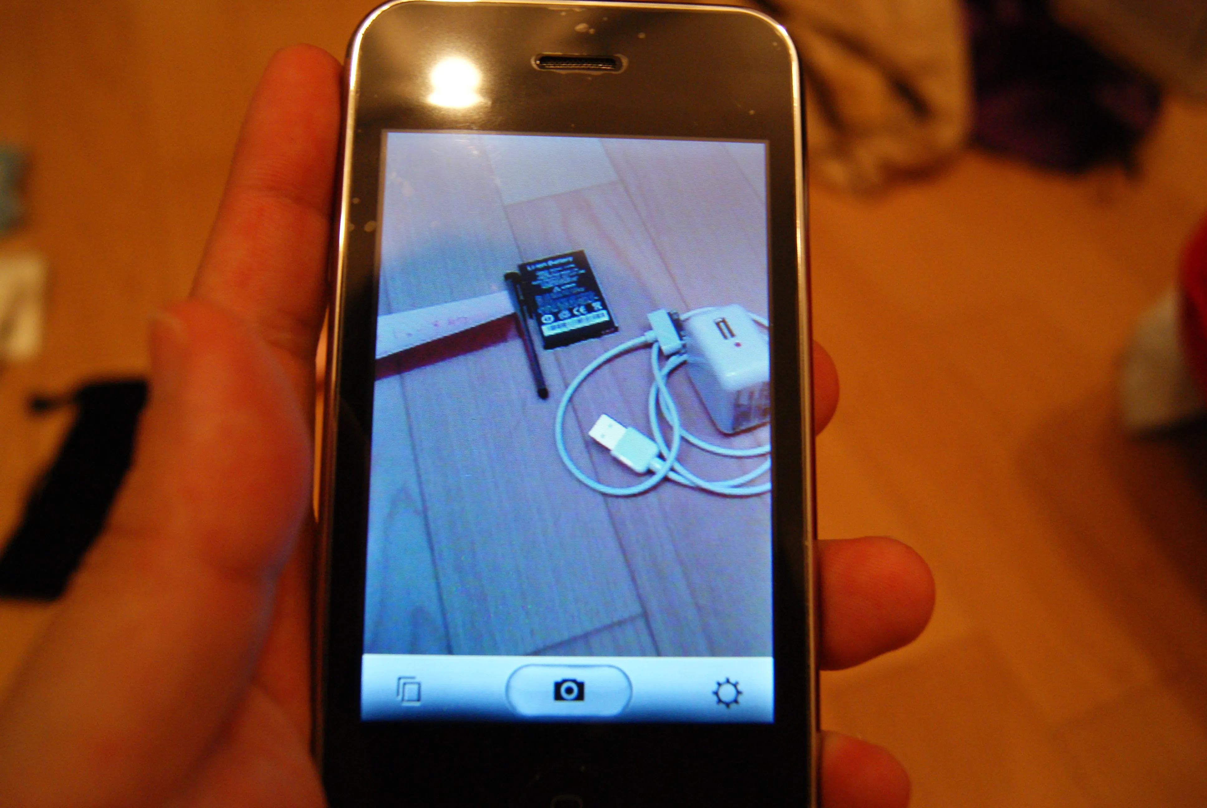 カメラも機能する