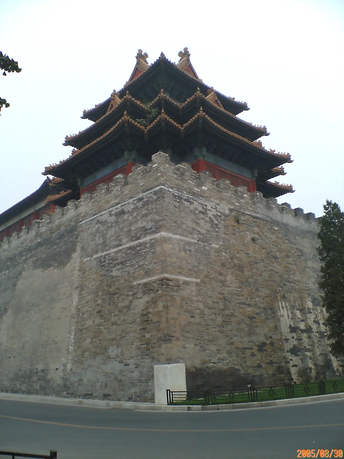 紫禁城の見張り台