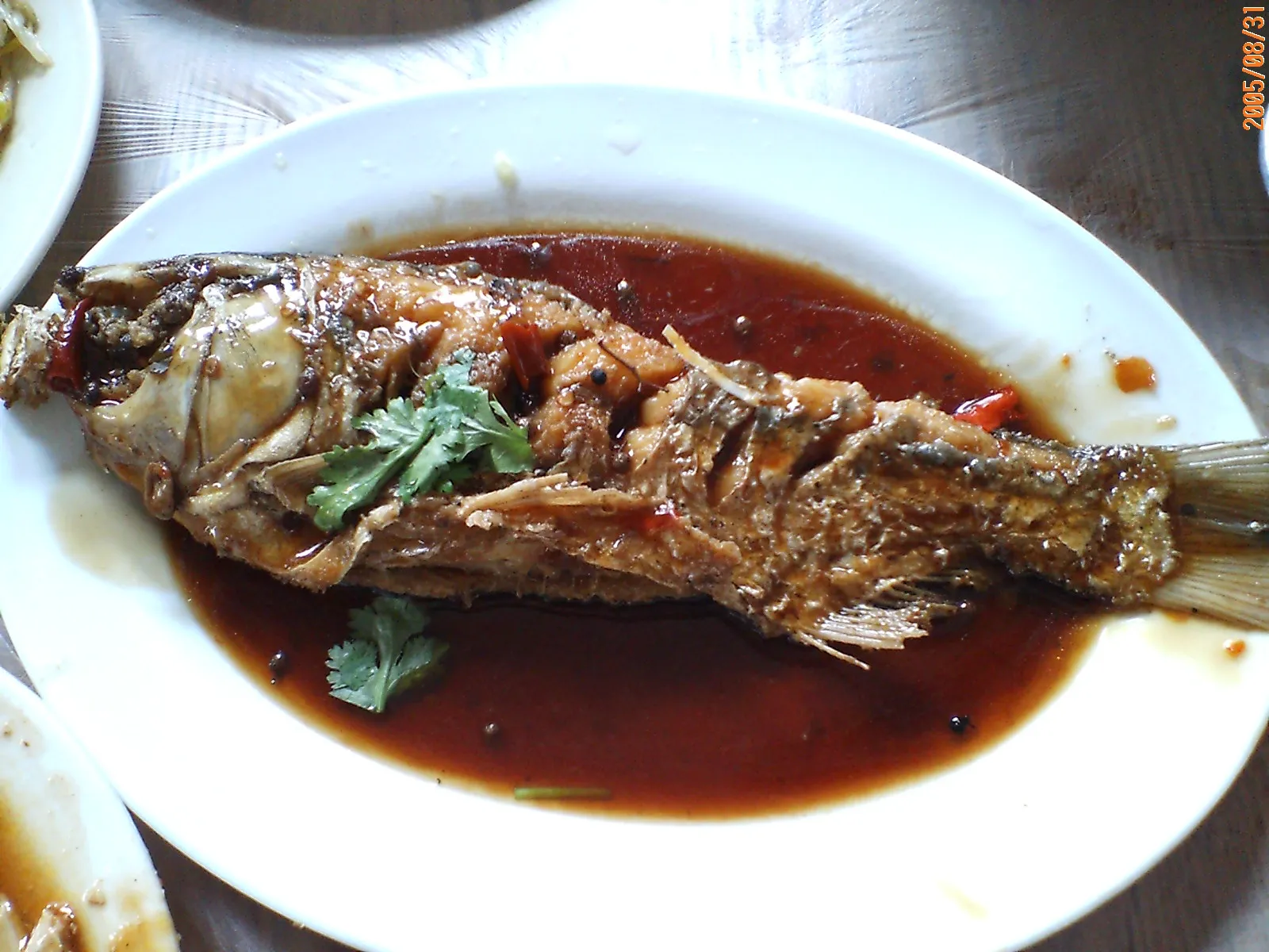 紅焼の魚の姿煮