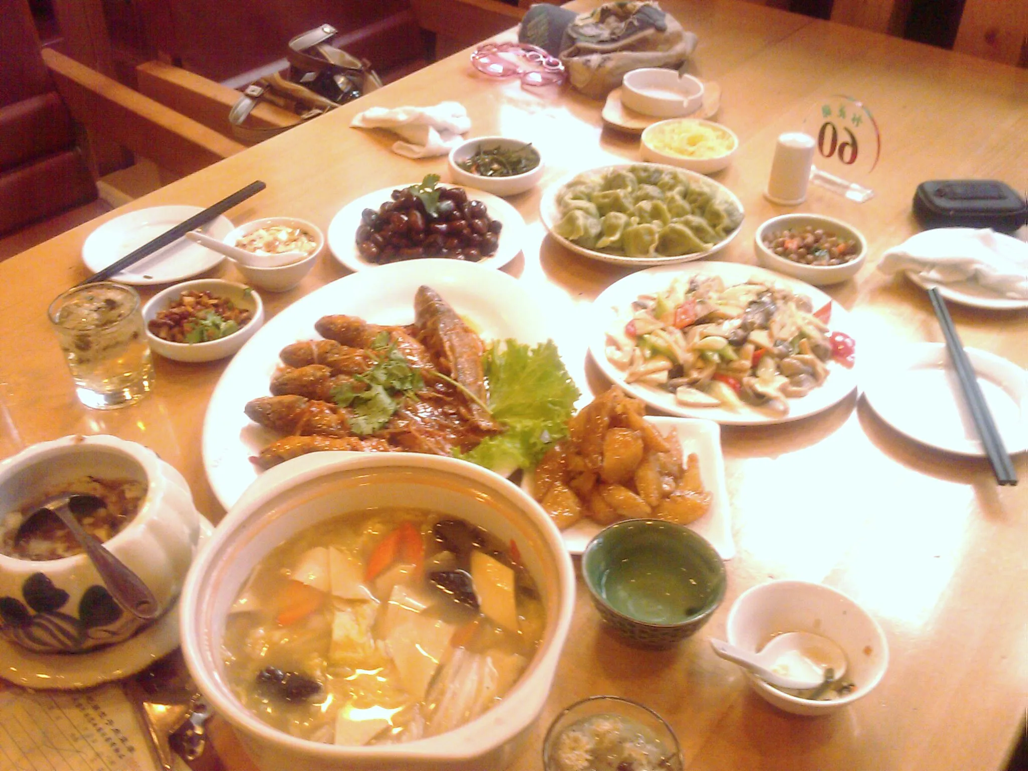 満漢全席のメニュー