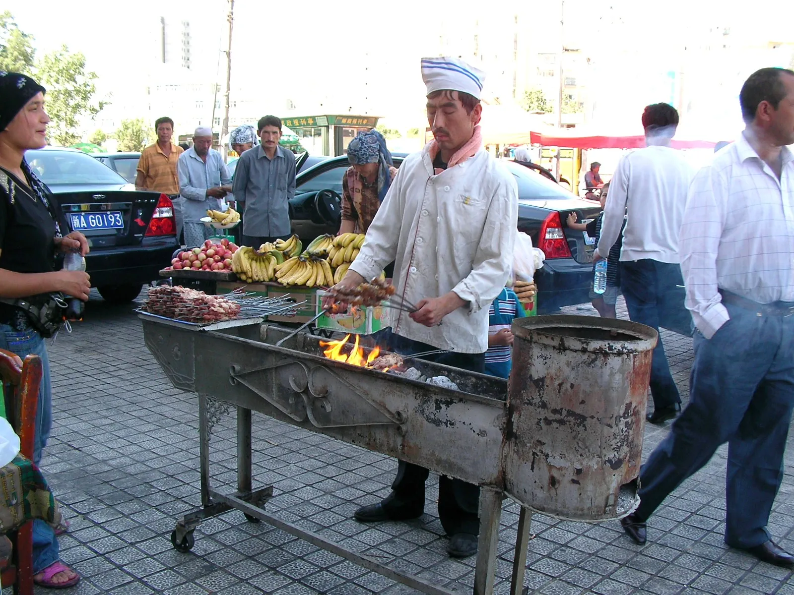果物の量り売り