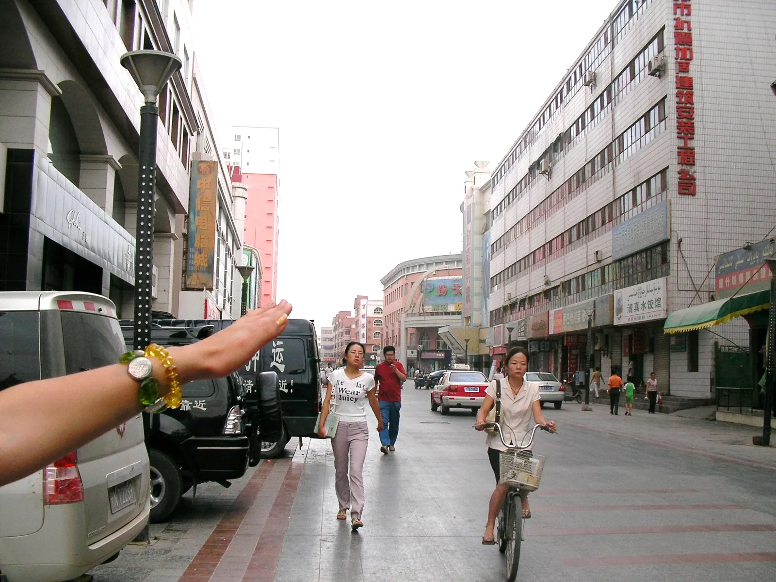 アクス(阿克蘇)の中心街