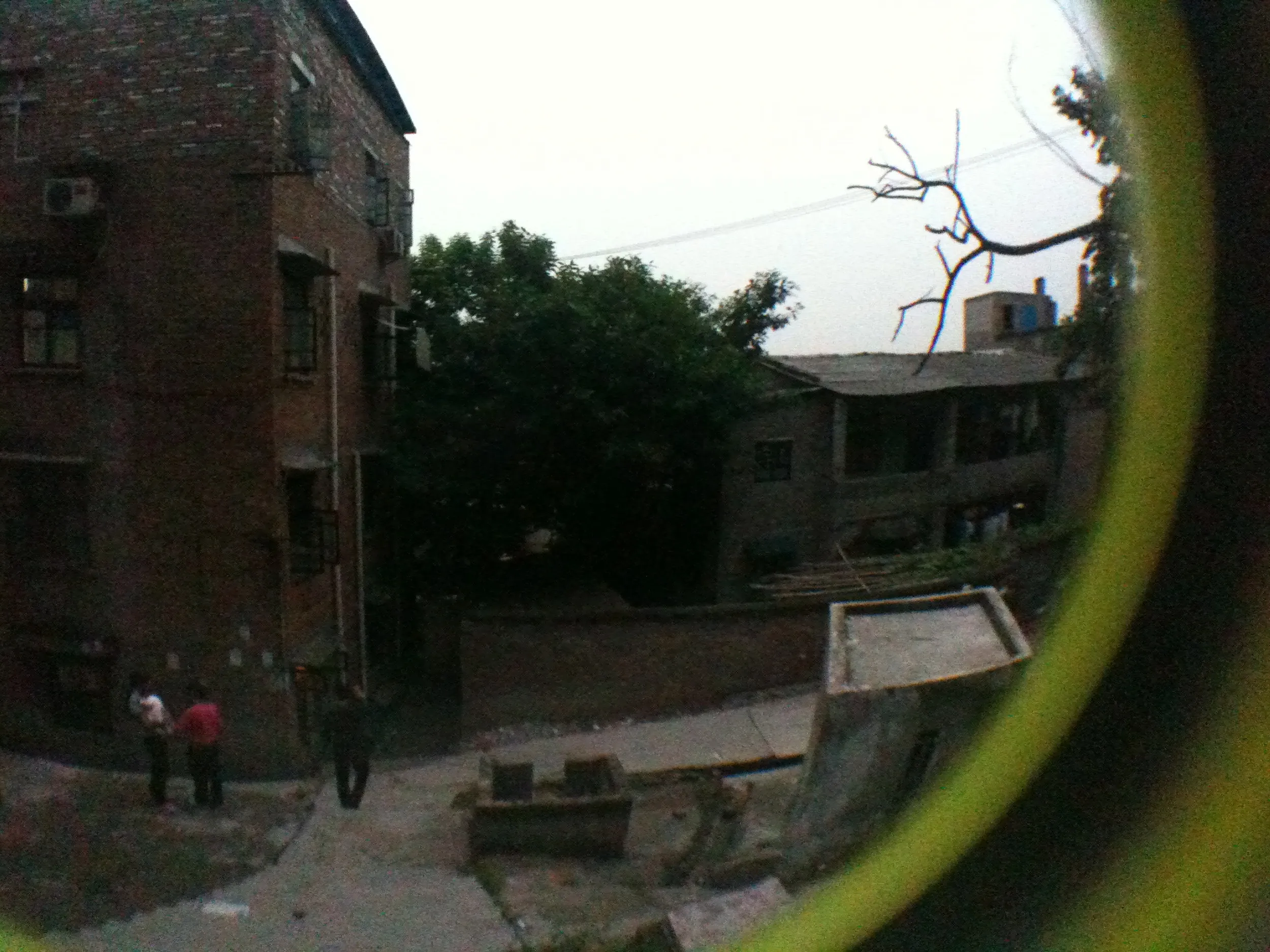 付近に残る防空壕