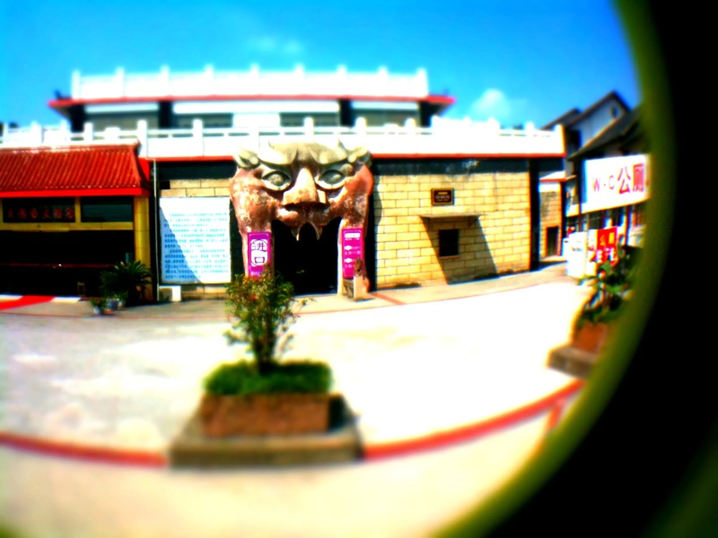 石刻の展示会場