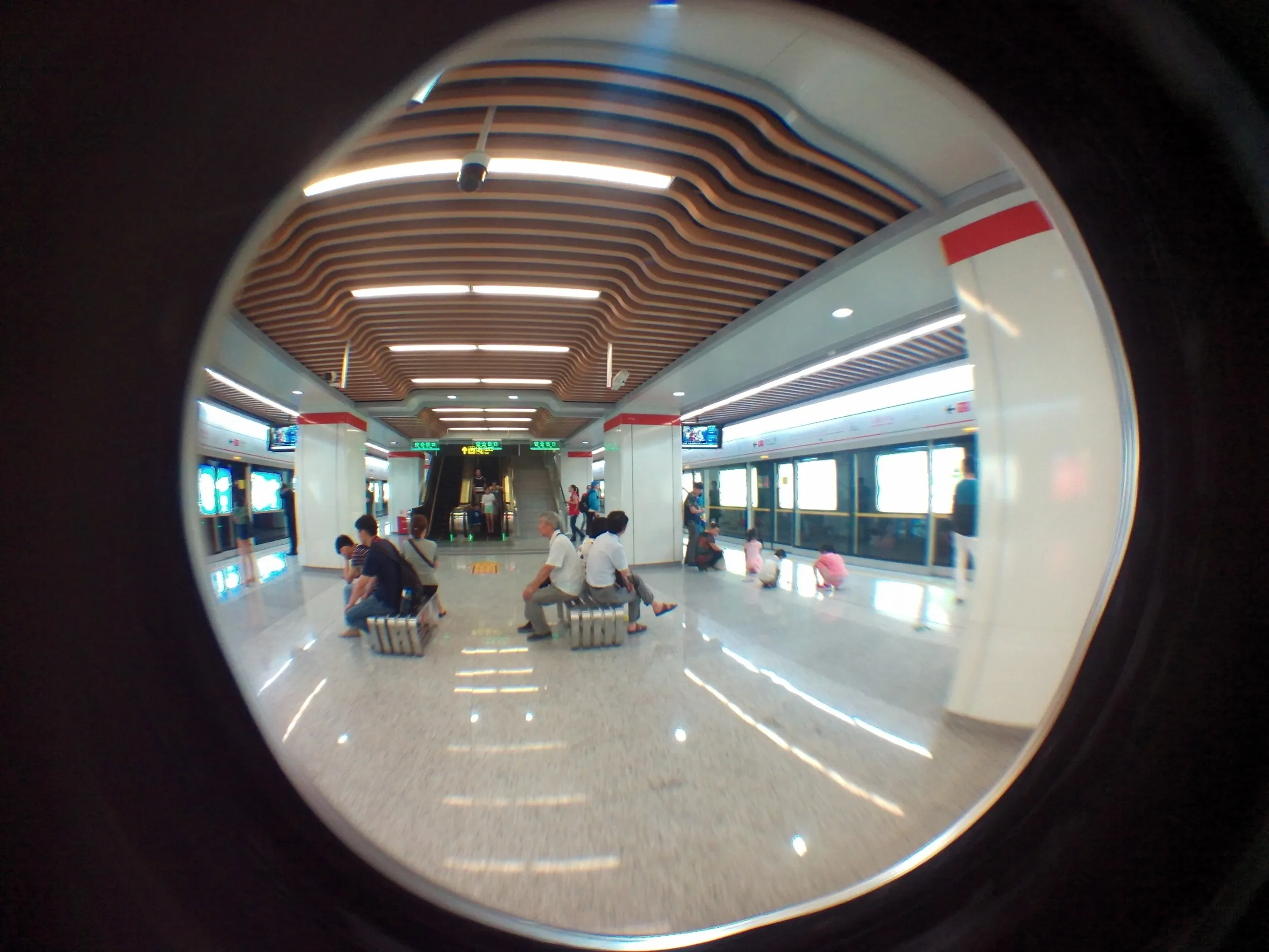 無錫駅の地下鉄