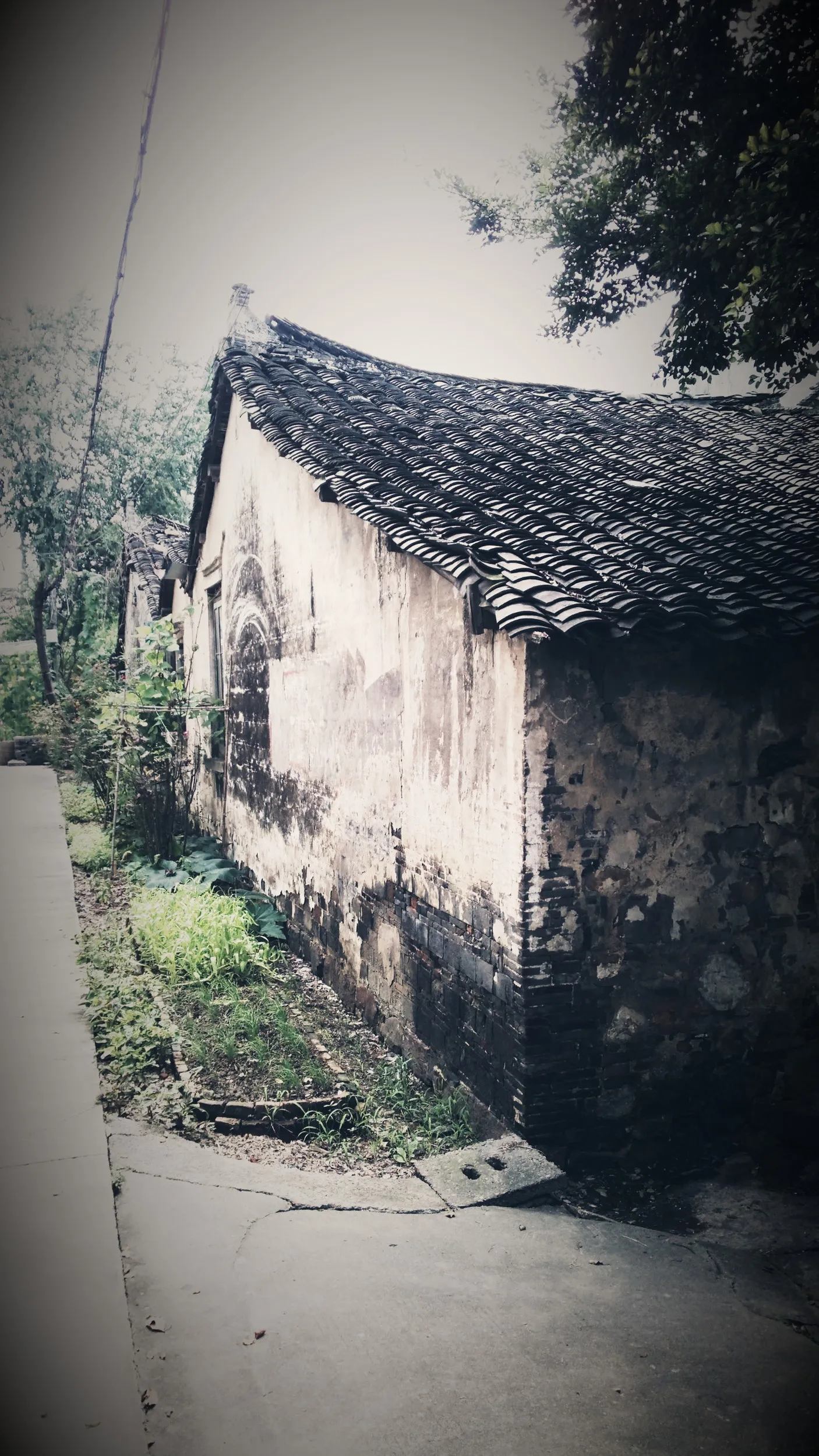 方橋商住小区付近の風景