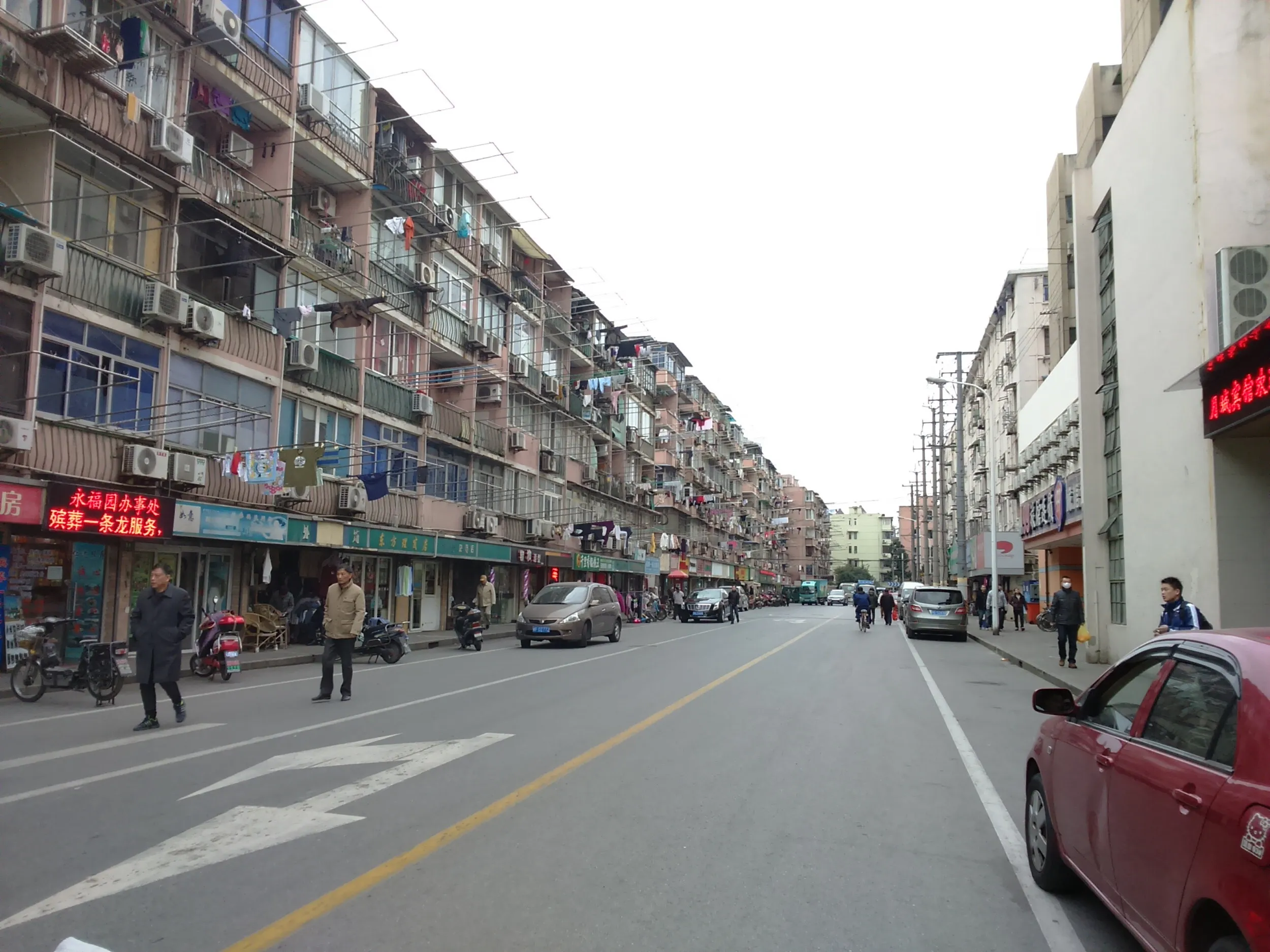 東方医院付近の風景