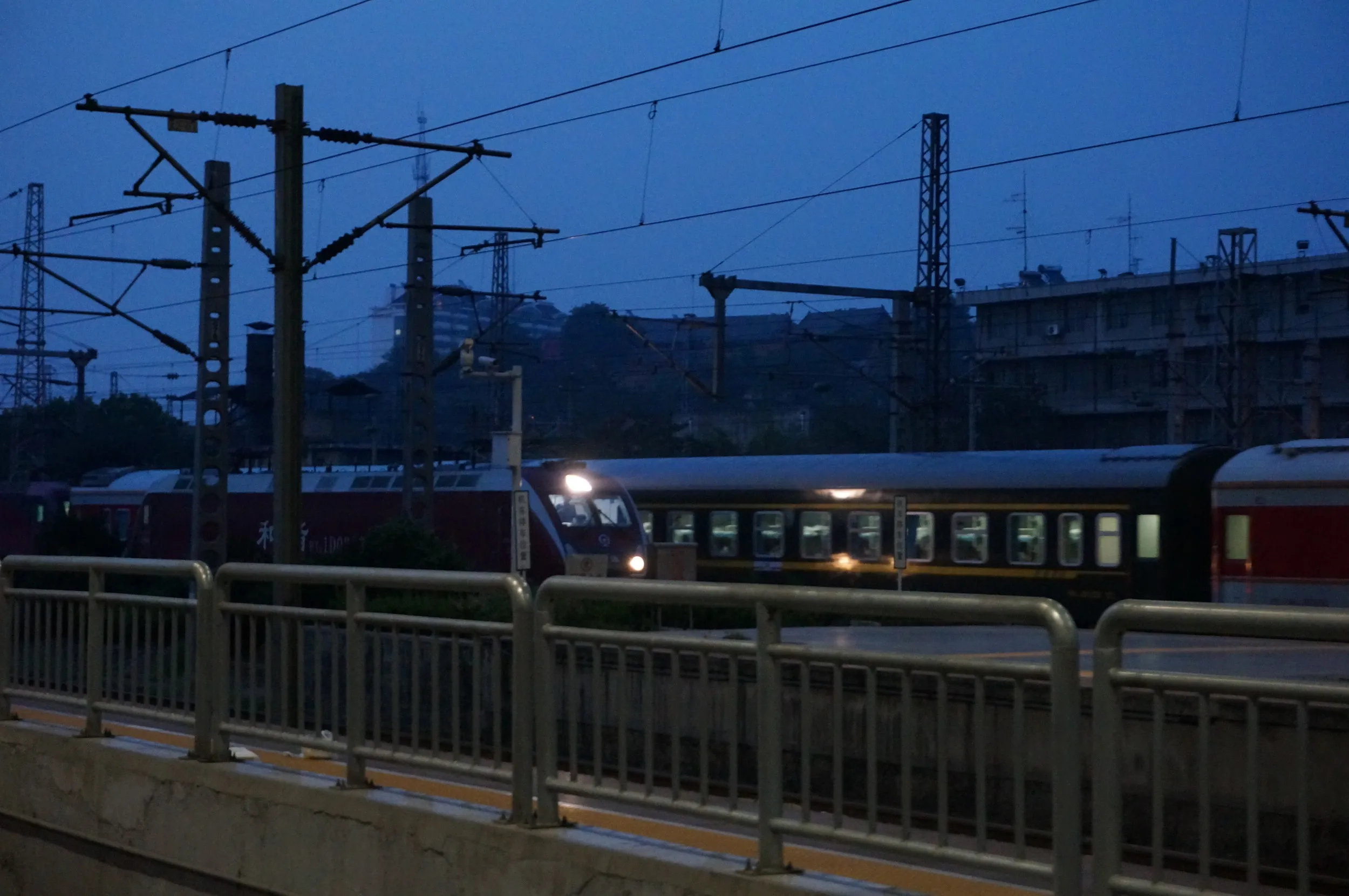 徐州駅のホーム