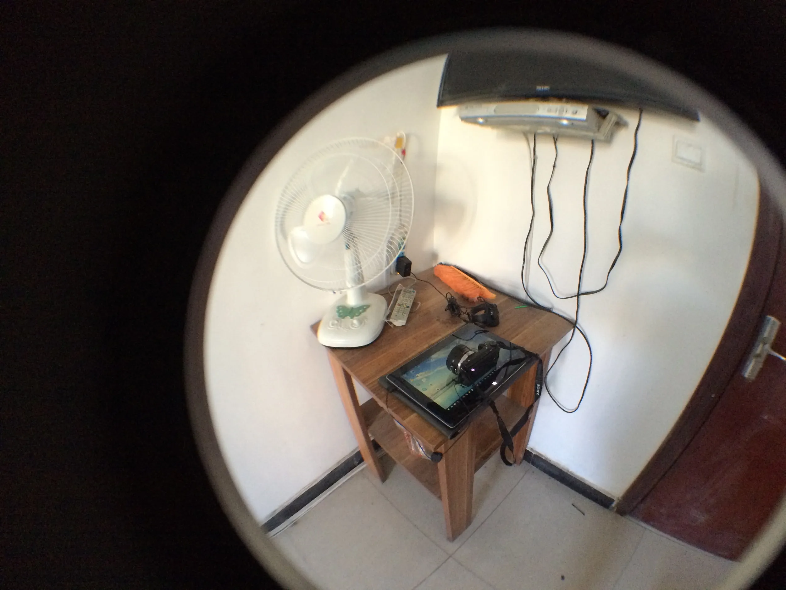 軍供站内のホテル